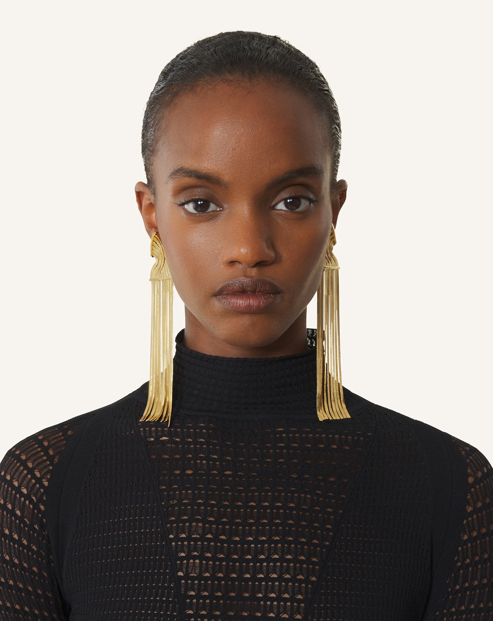 LANVIN CHAIN EARRINGS