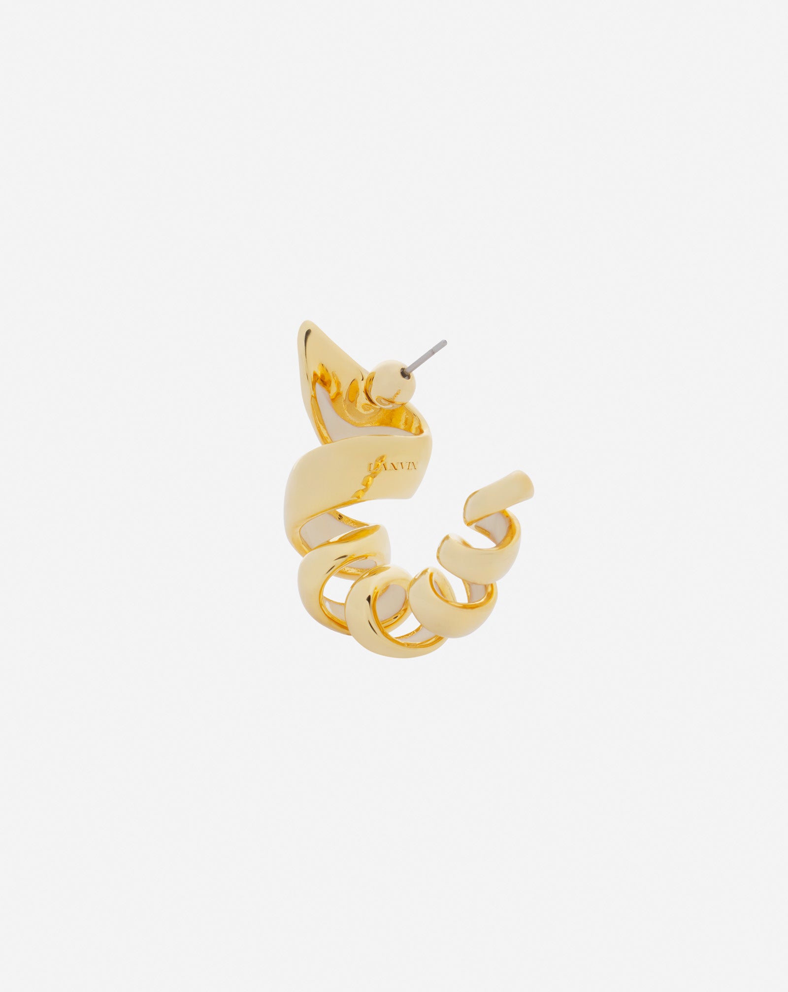 MÉLODIE RIBBON CREOLE EARRINGS