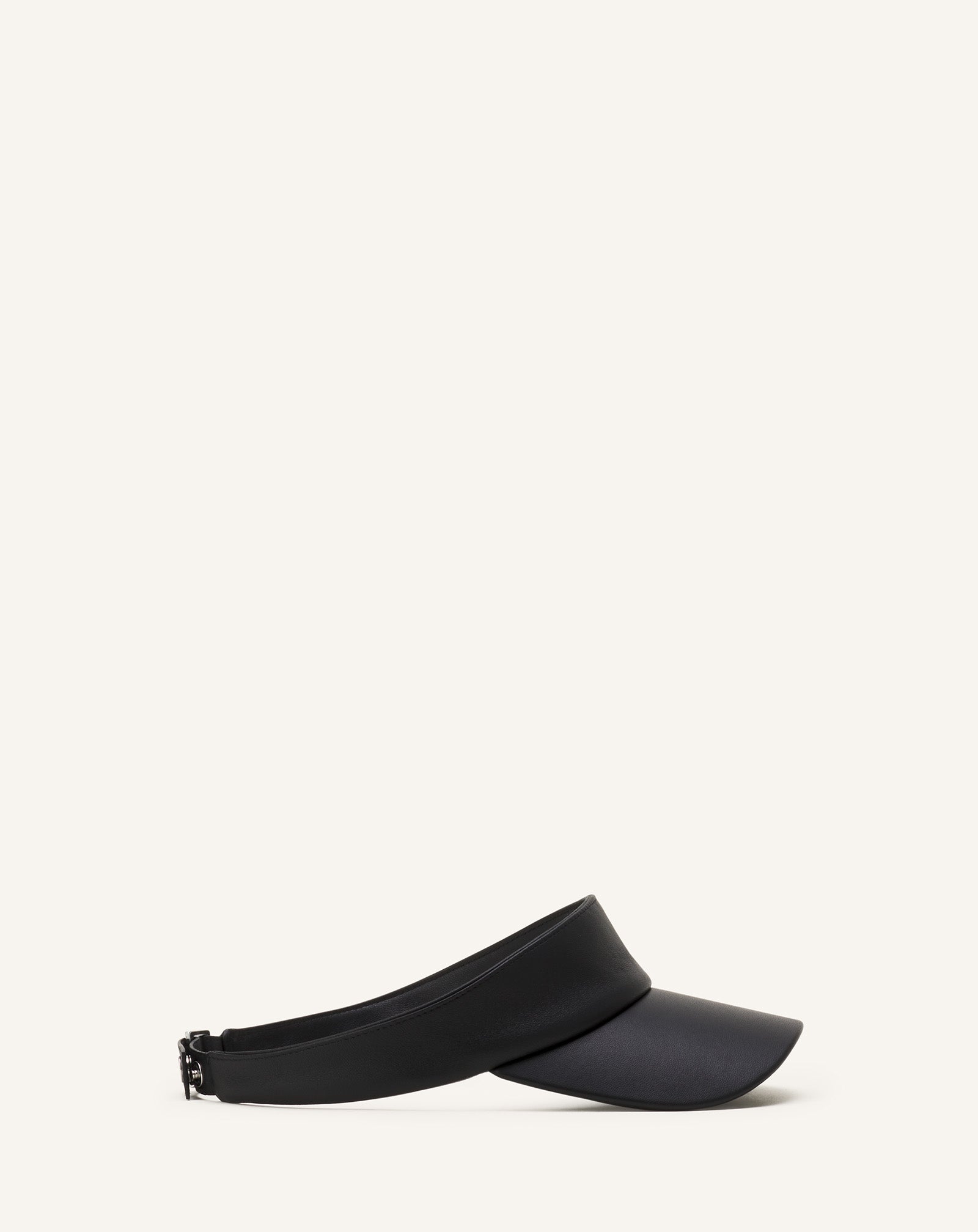 LANVIN LEATHER VISOR