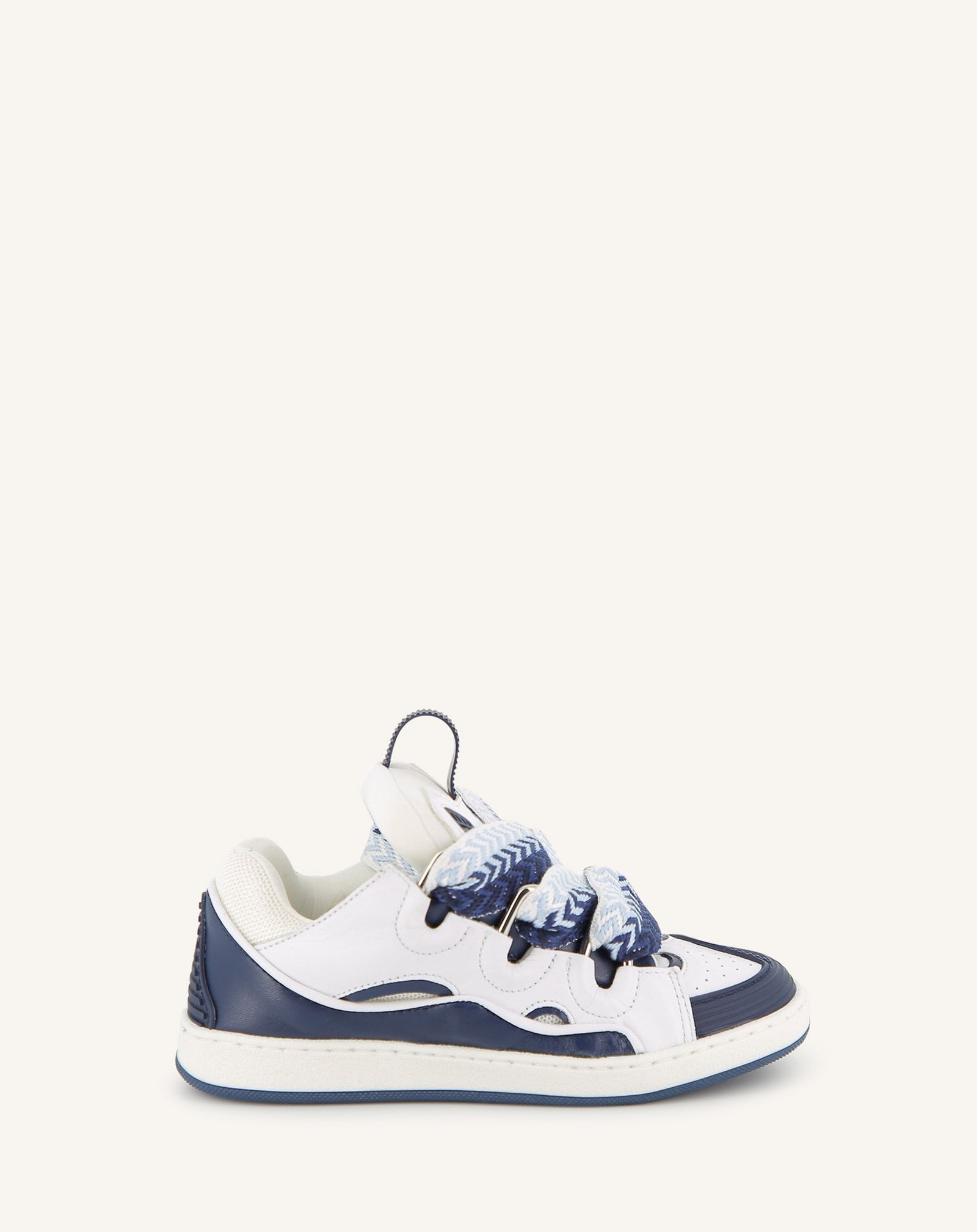 Blue Lace-up Trainers | Lanvin