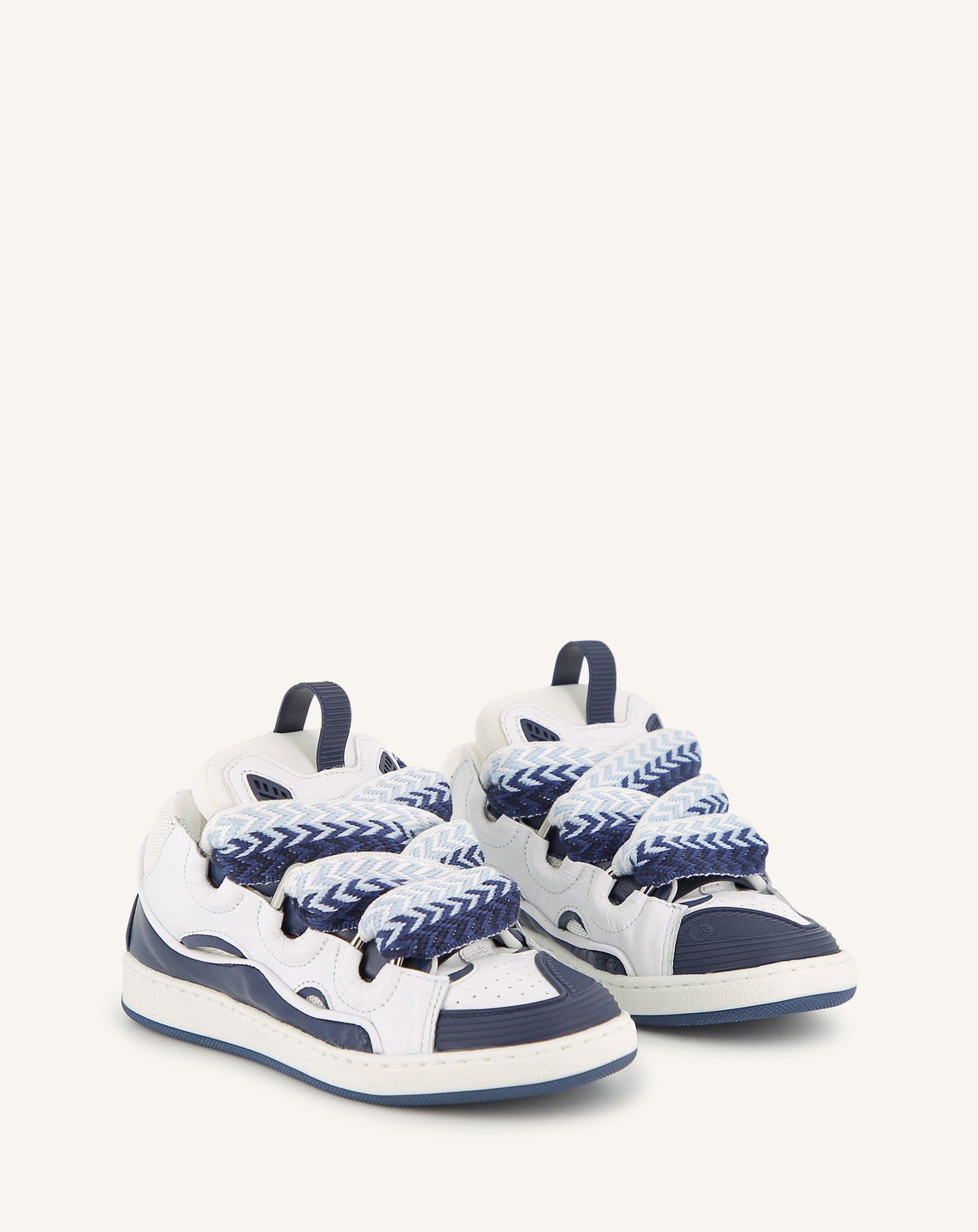 CURB LACE-UP SNEAKERS