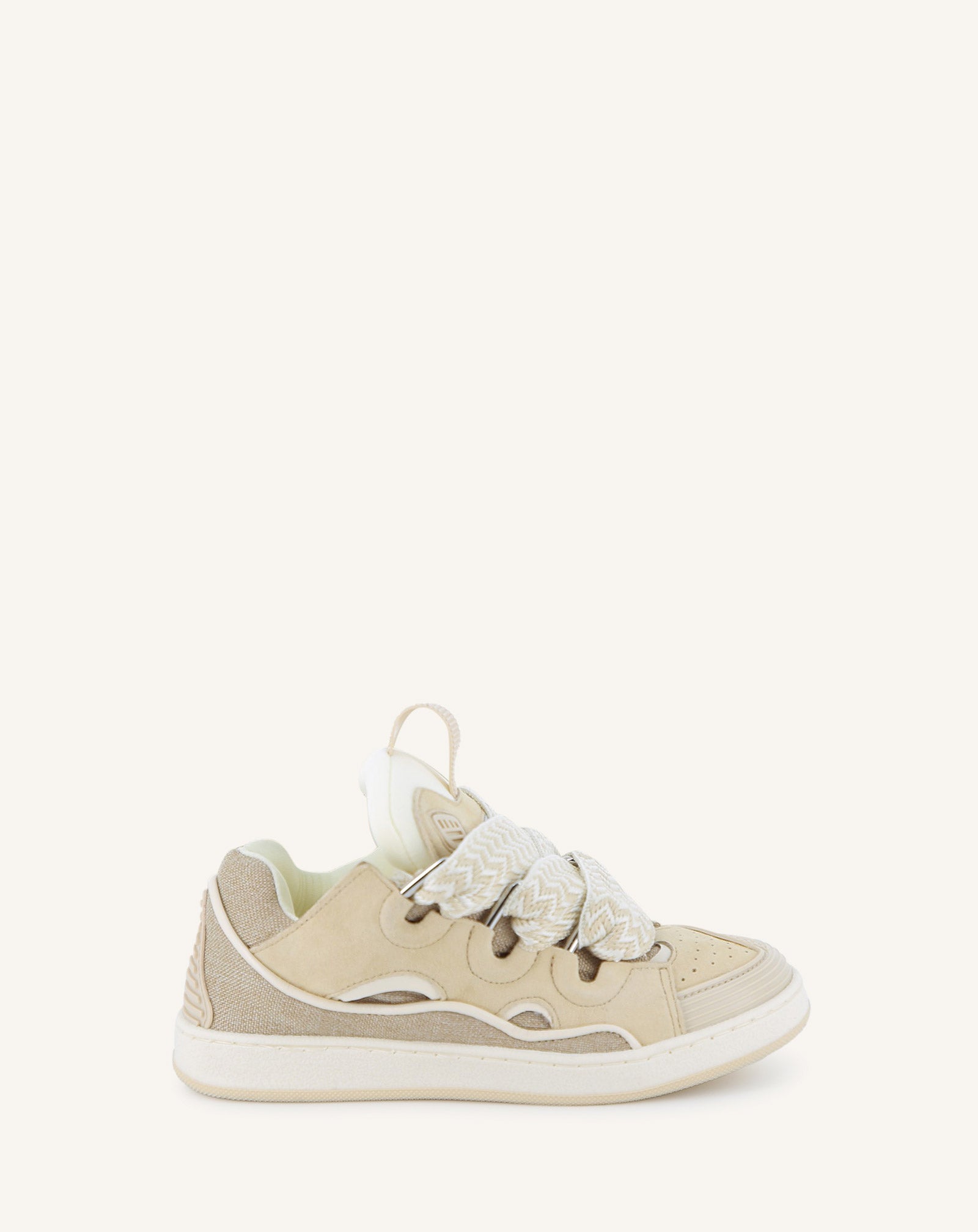 CURB LACE-UP SNEAKERS