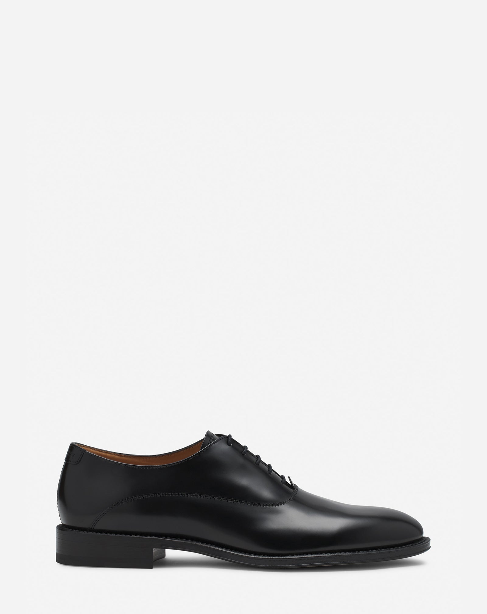 Lanvin Men's Signature Leather Oxford Shoes - Black - Size 7 Lanvin Men's Signature Leather Oxford Shoes - Black - Size 7