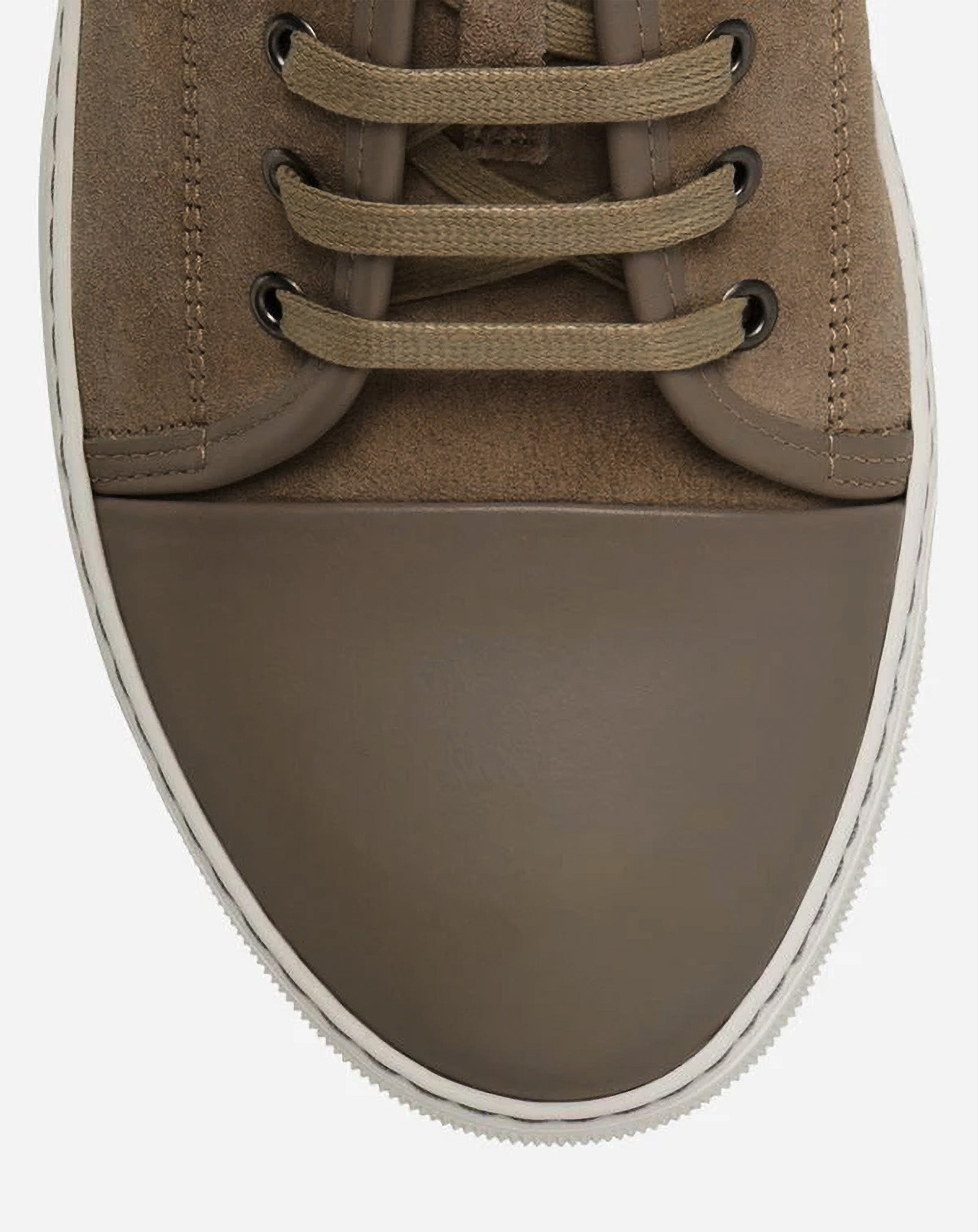 DBB1 SUEDE AND LEATHER SNEAKERS