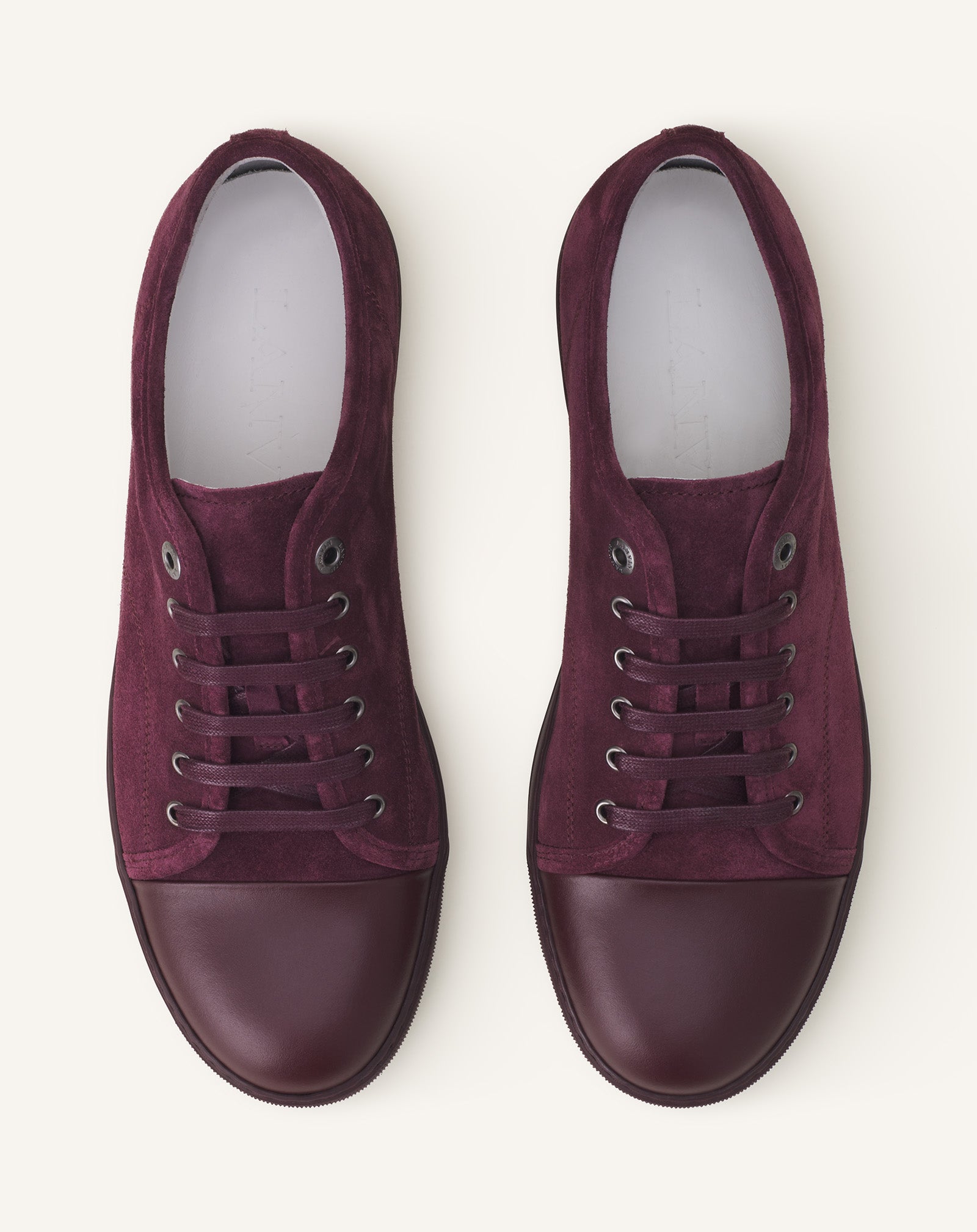 DBB1 LEATHER AND SUEDE SNEAKERS