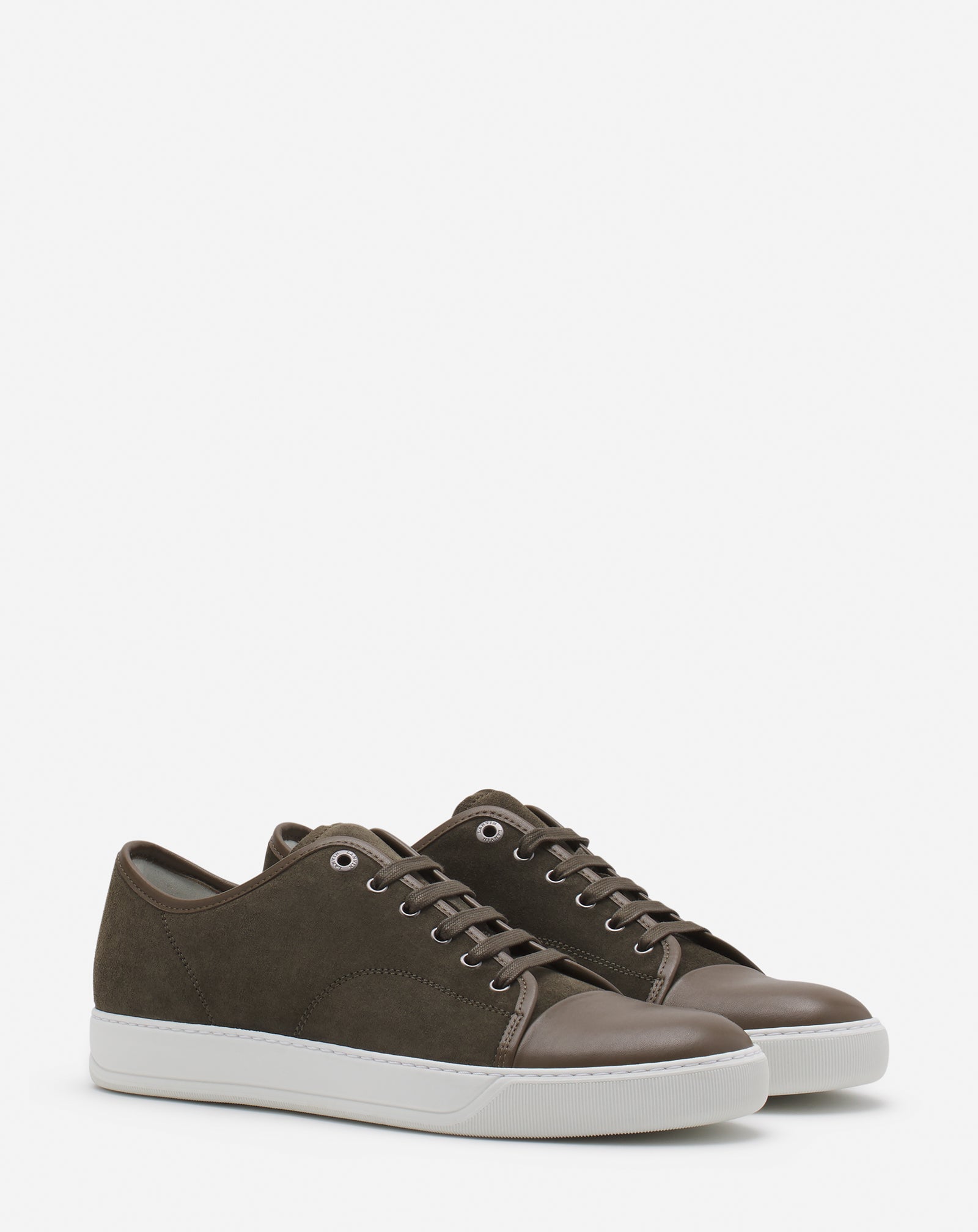 DBB1 LEATHER AND SUEDE SNEAKERS