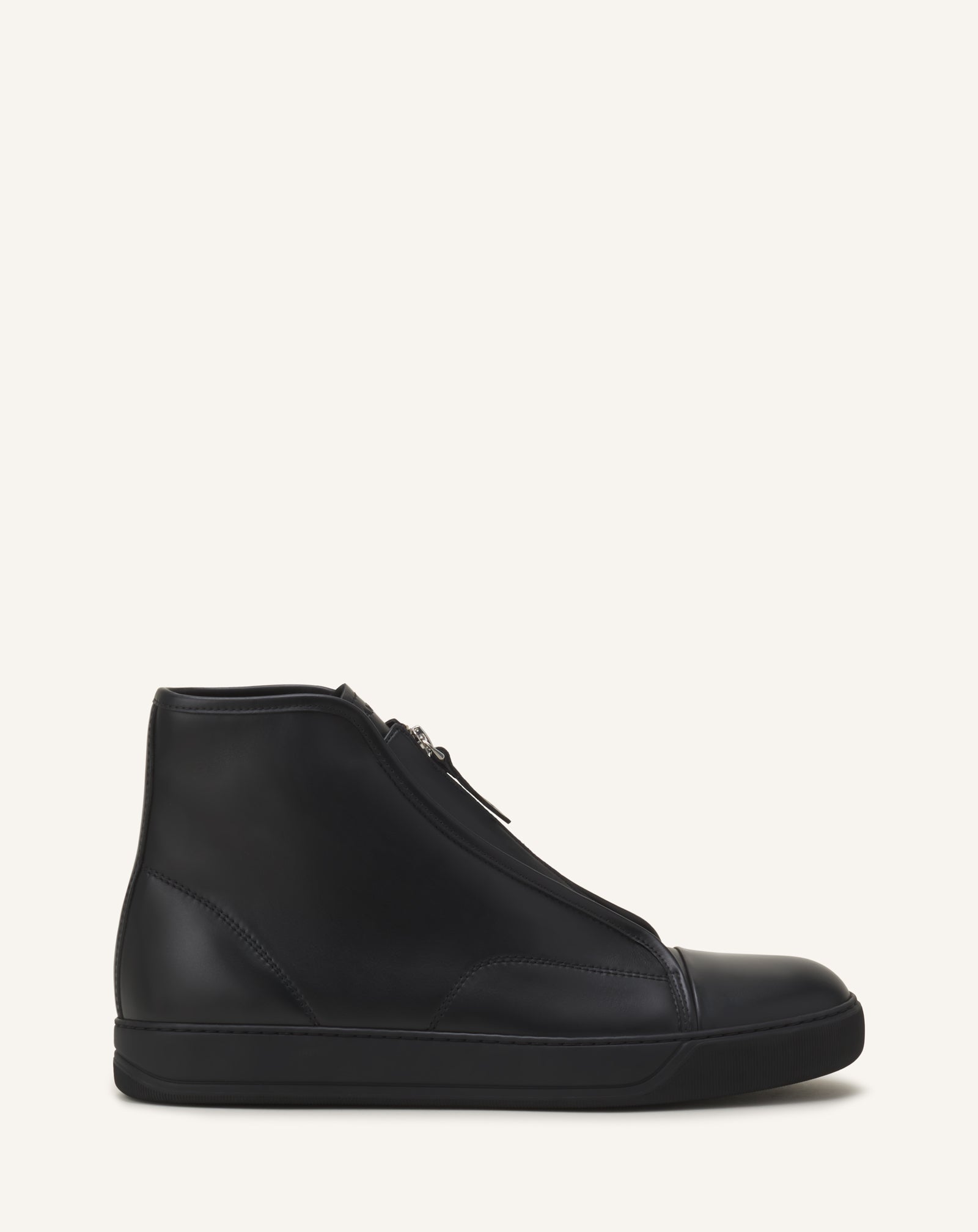 DBB1 HIGH-TOP SNEAKERS IN LEATHER