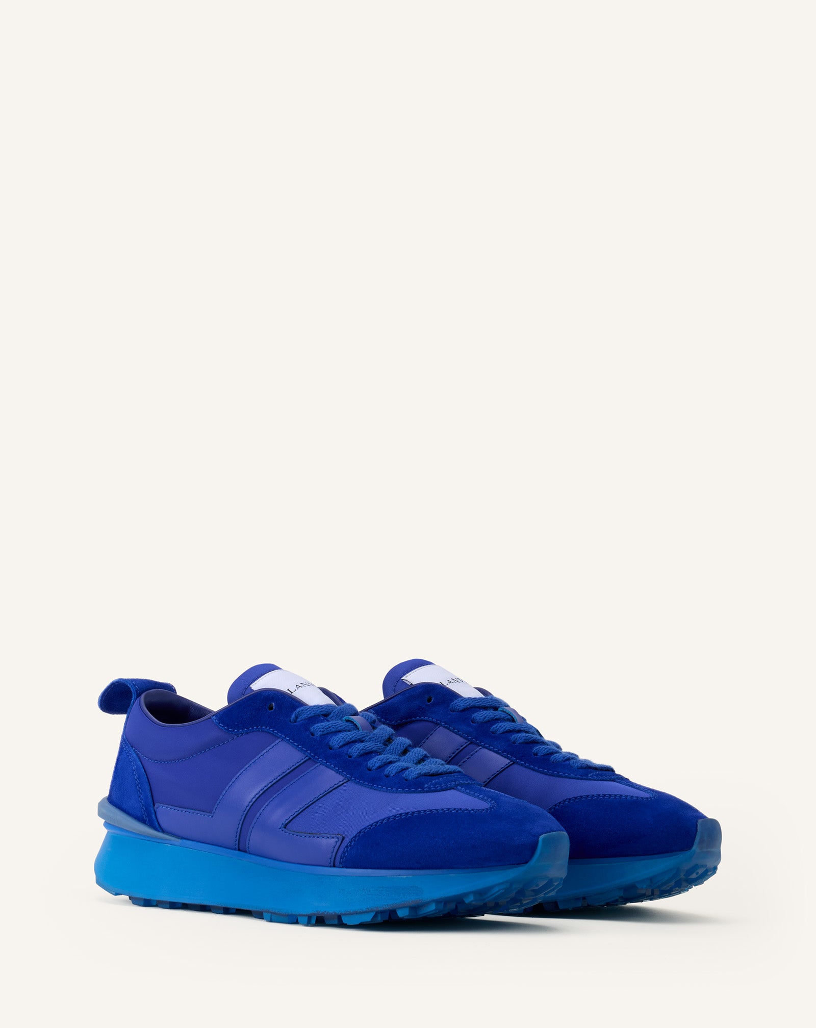 BLUE BUMPR NYLON SNEAKERS