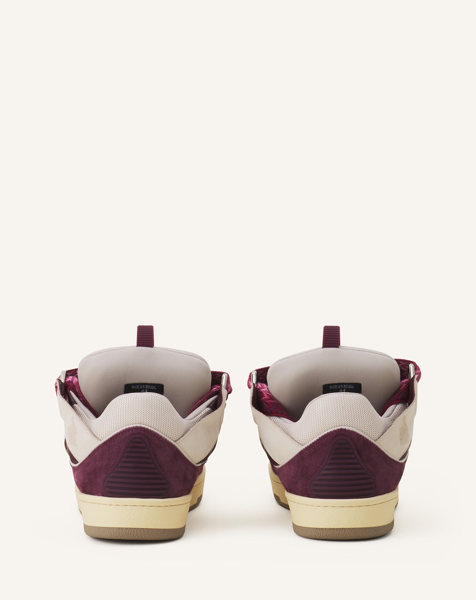CURB LEATHER SNEAKERS