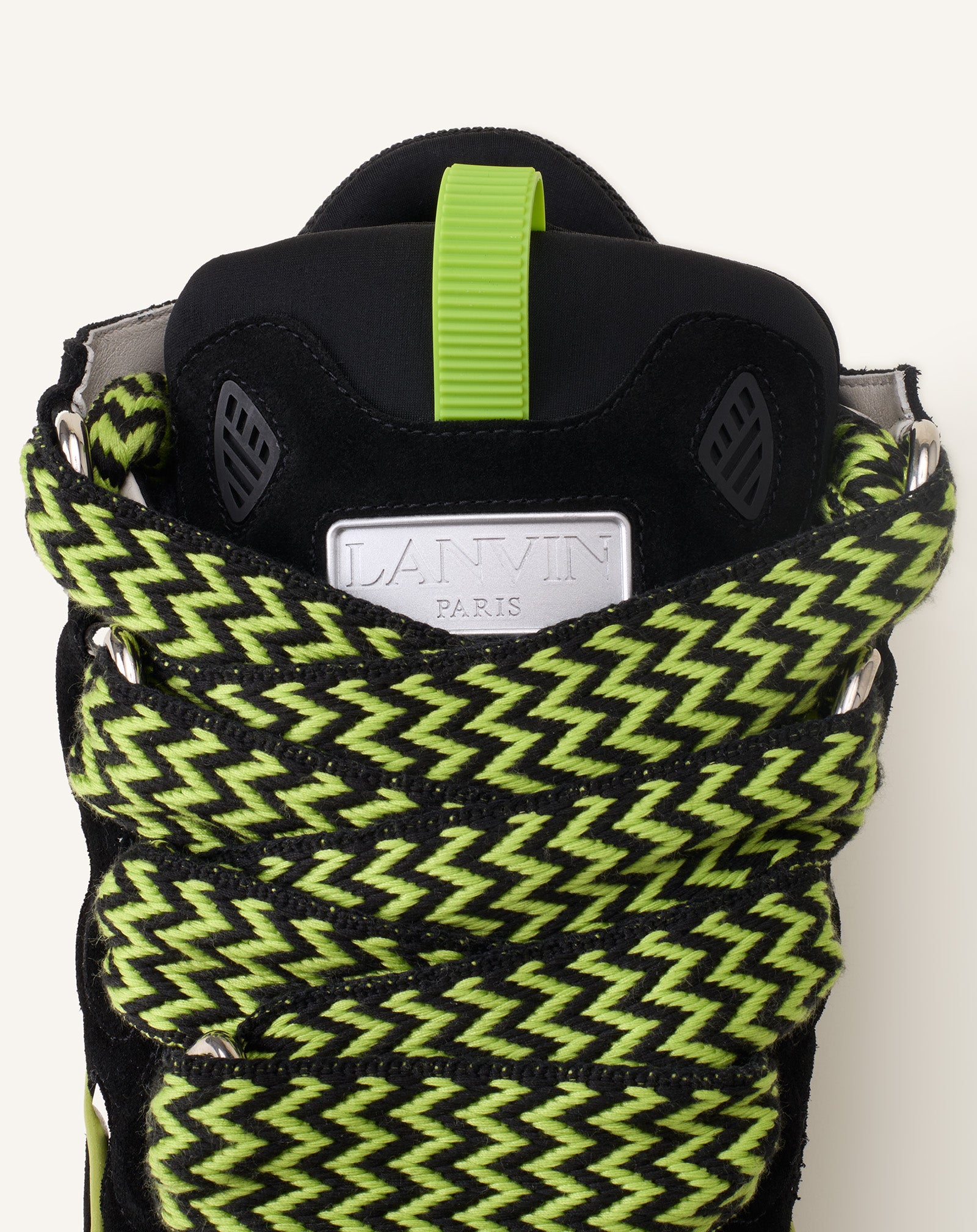 CURB LEATHER SNEAKERS