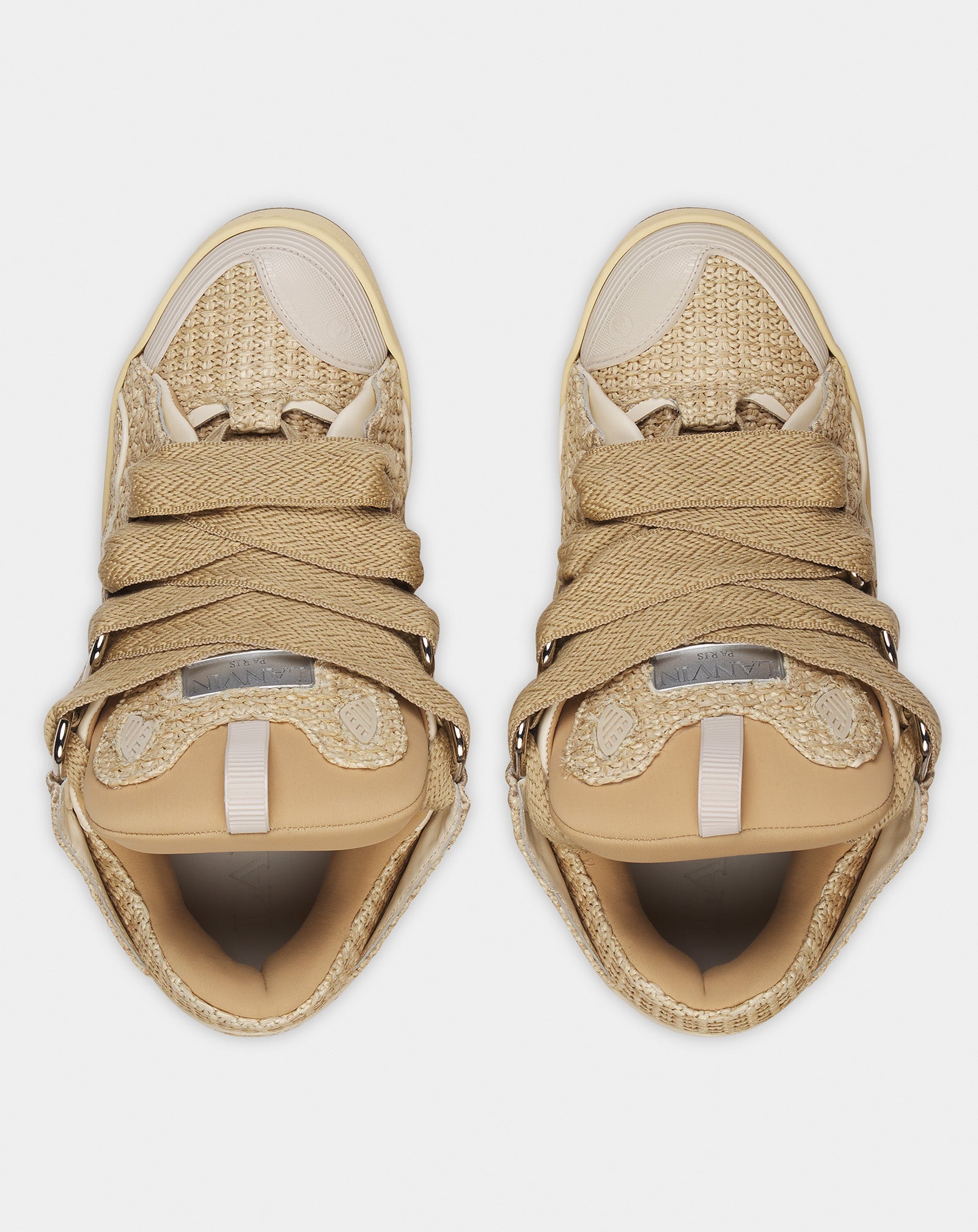 CURB RAFFIA SNEAKERS