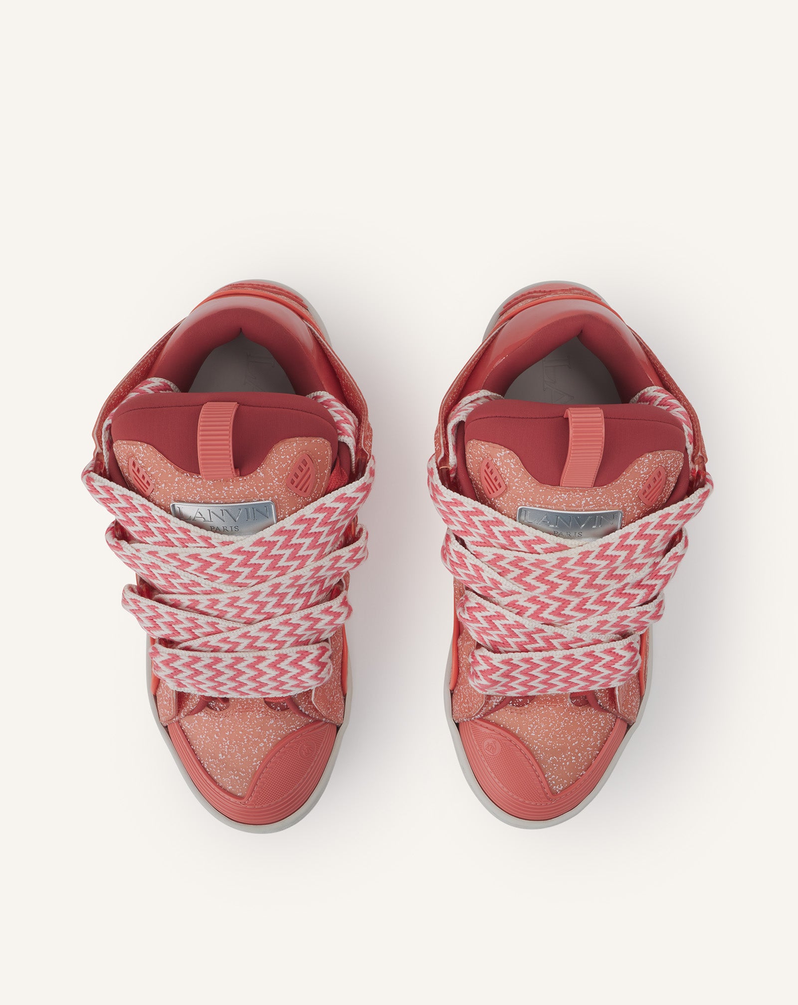 CURB SNEAKERS IN SPECKLED LEATHER