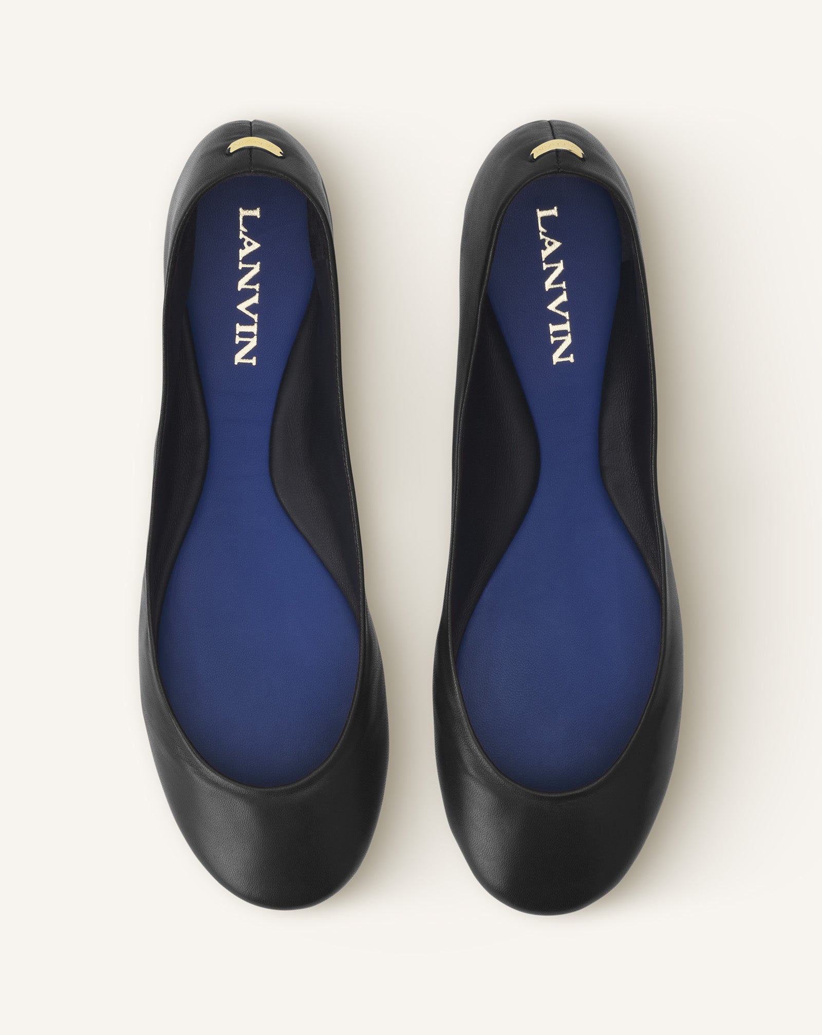 THE BALLERINA FLAT IN LEATHER