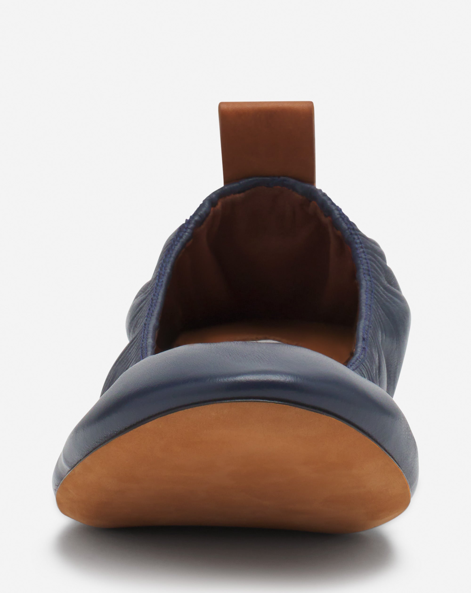 THE LEATHER BALLERINA FLAT