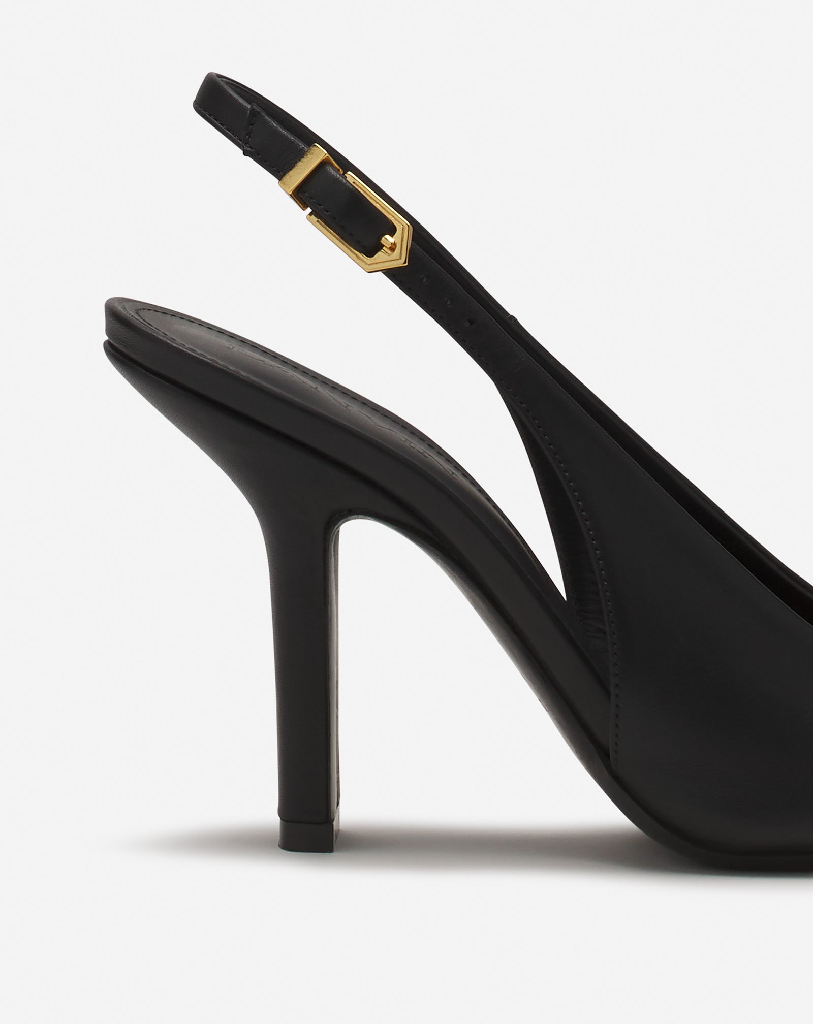 MESURE LEATHER PUMPS
