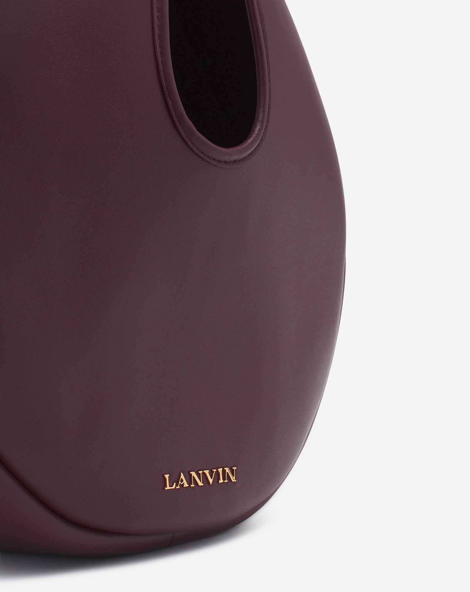 HOBO CYMBAL LEATHER BAG
