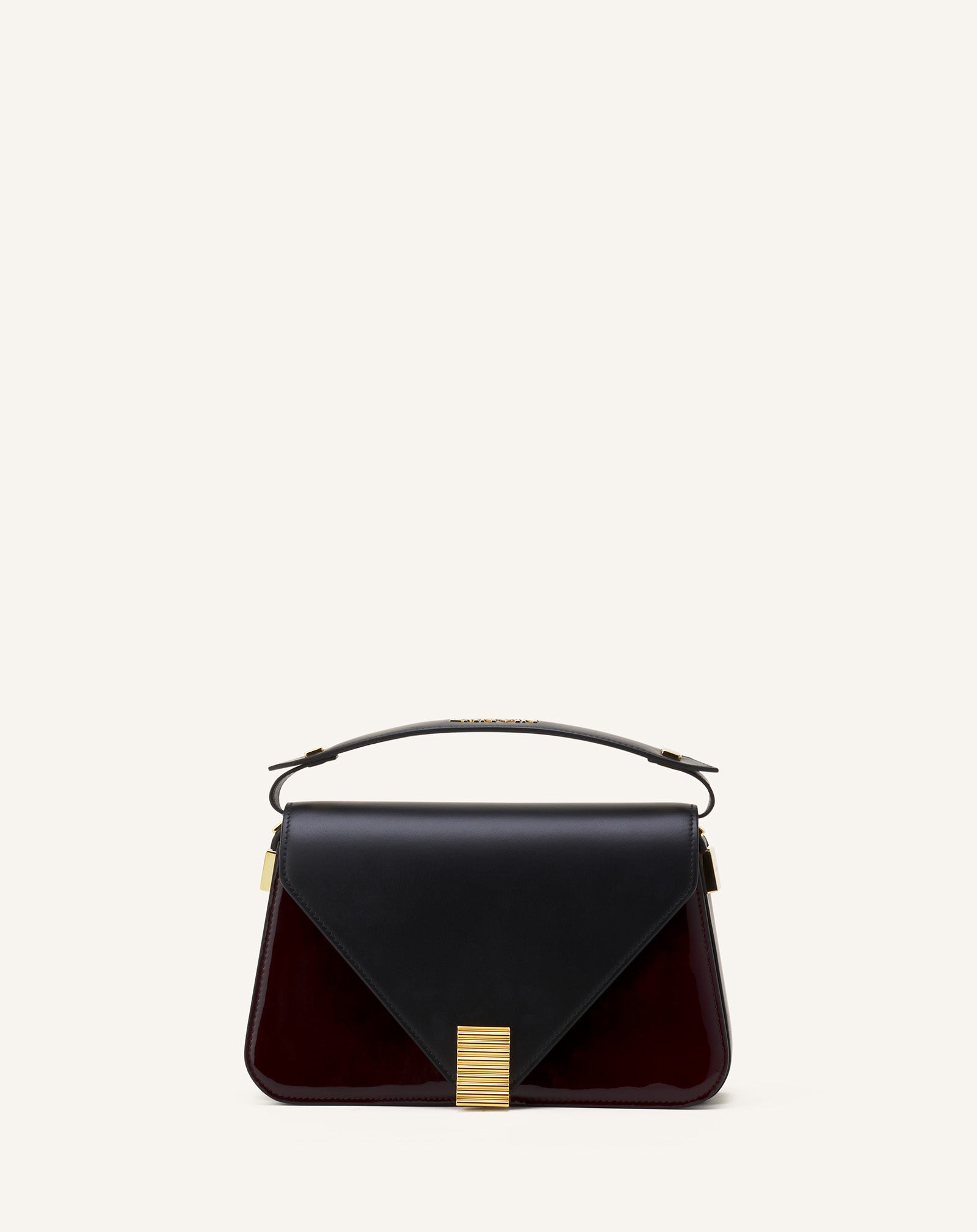 burgundy patent leather backpack Black Concerto Arpege Patent Leather Bag