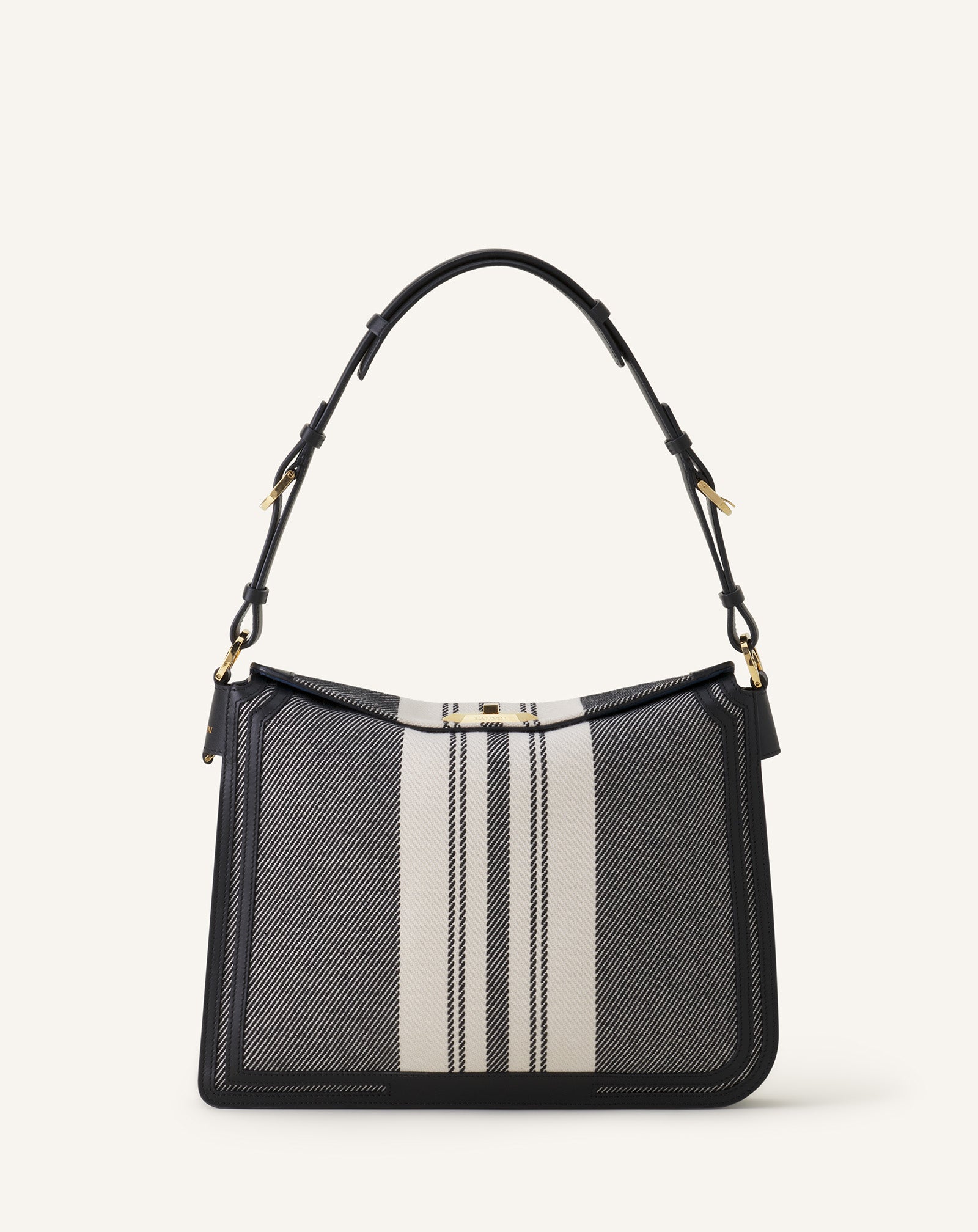 COMPAGNON BAG IN STRIPED CANVAS
