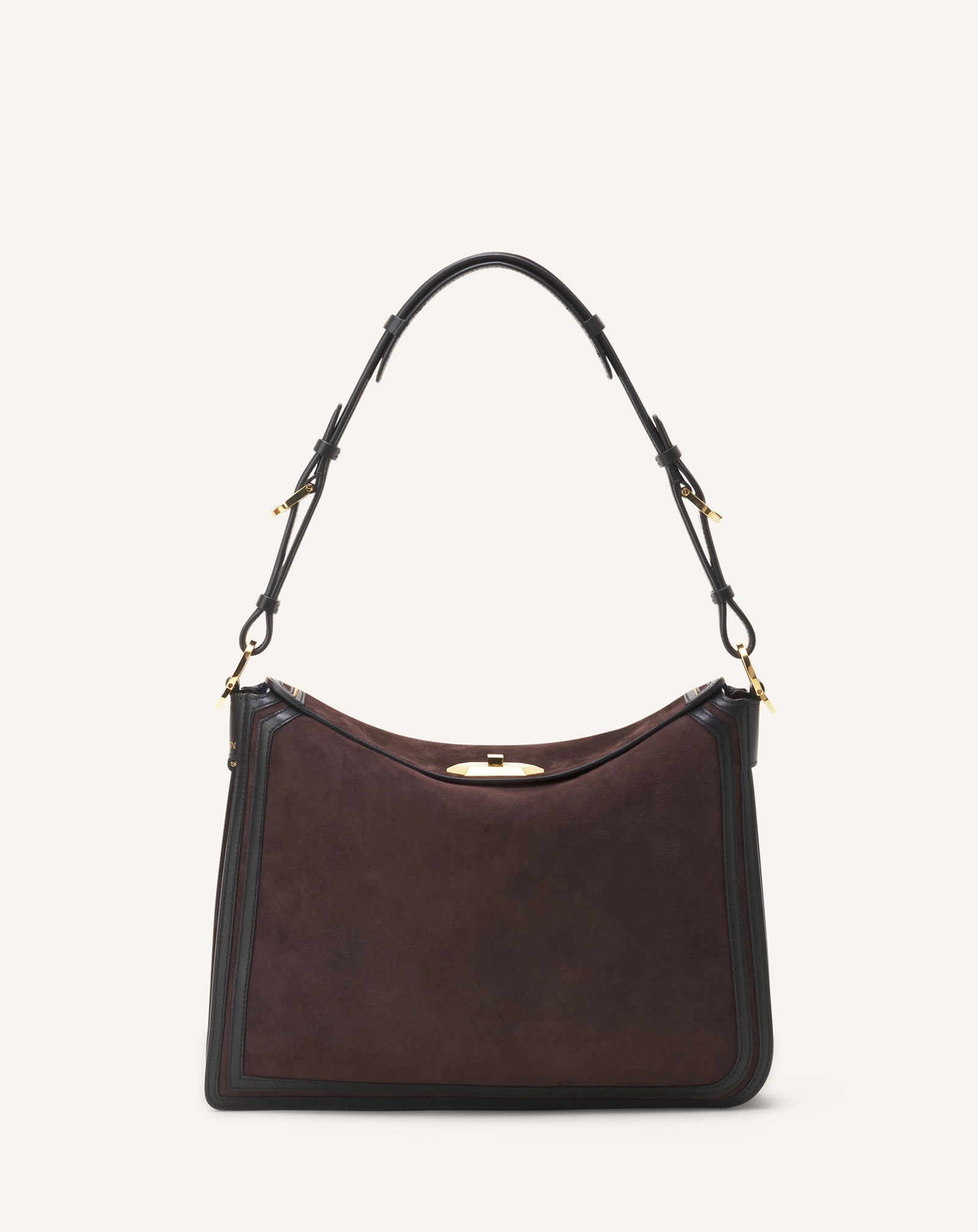 ＊新品＊LANVIN ビジネスバッグ ブラウン定価50,600円 美品 日本製 半沢直樹 ブラウン ランバンコレクション ビジネスバッグ