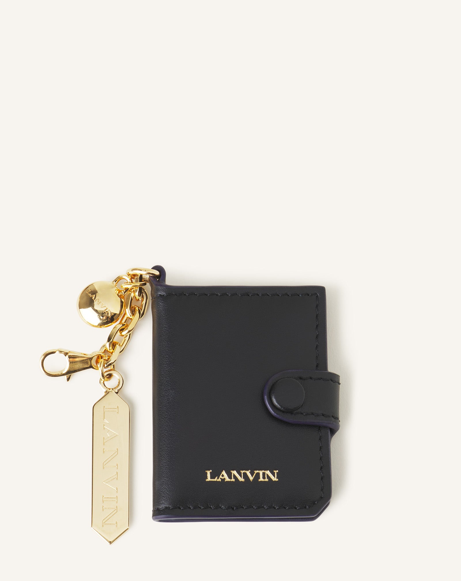 LANVIN LEATHER PHOTO HOLDER