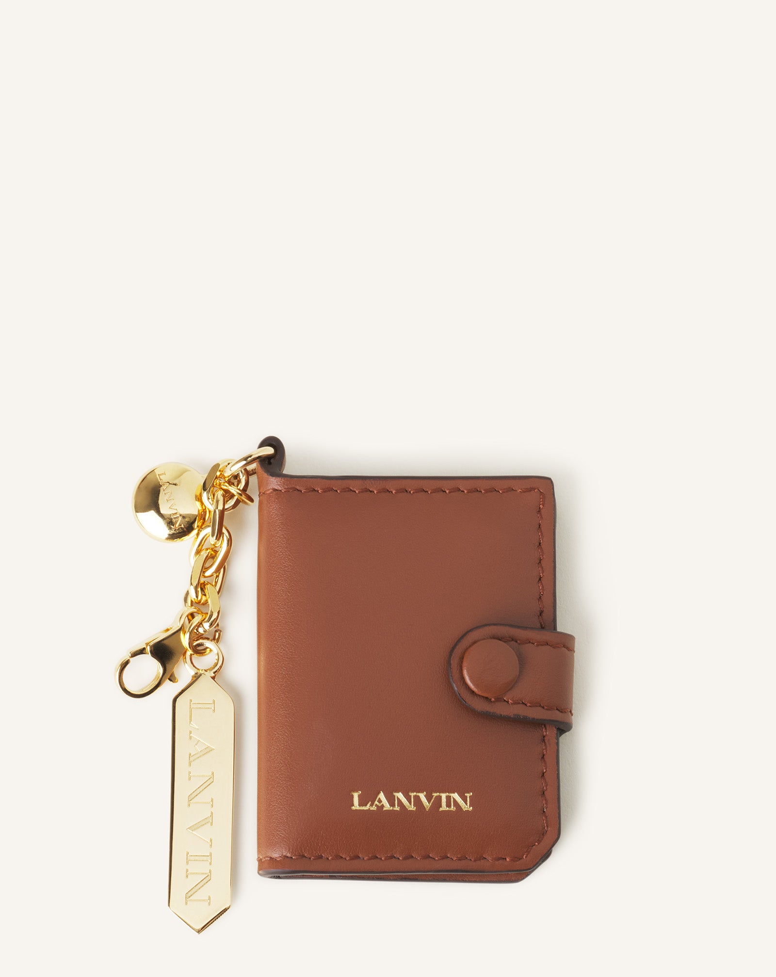 LANVIN LEATHER PHOTO HOLDER