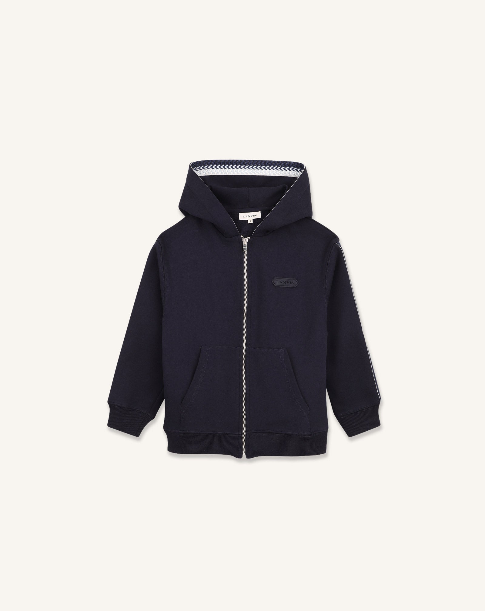 Black Zip-up Hoodie | Lanvin