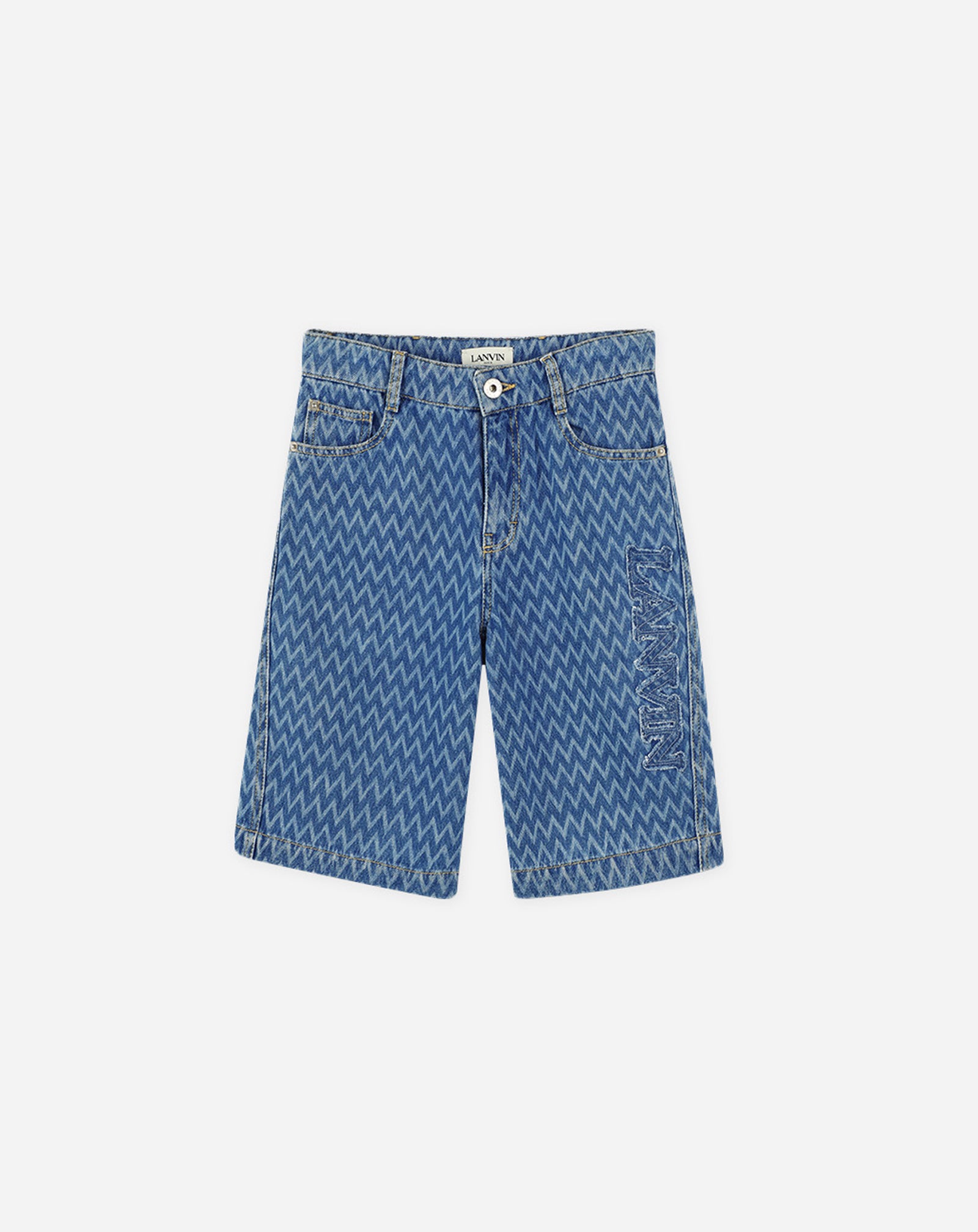 KIDS LONG DENIM SHORTS