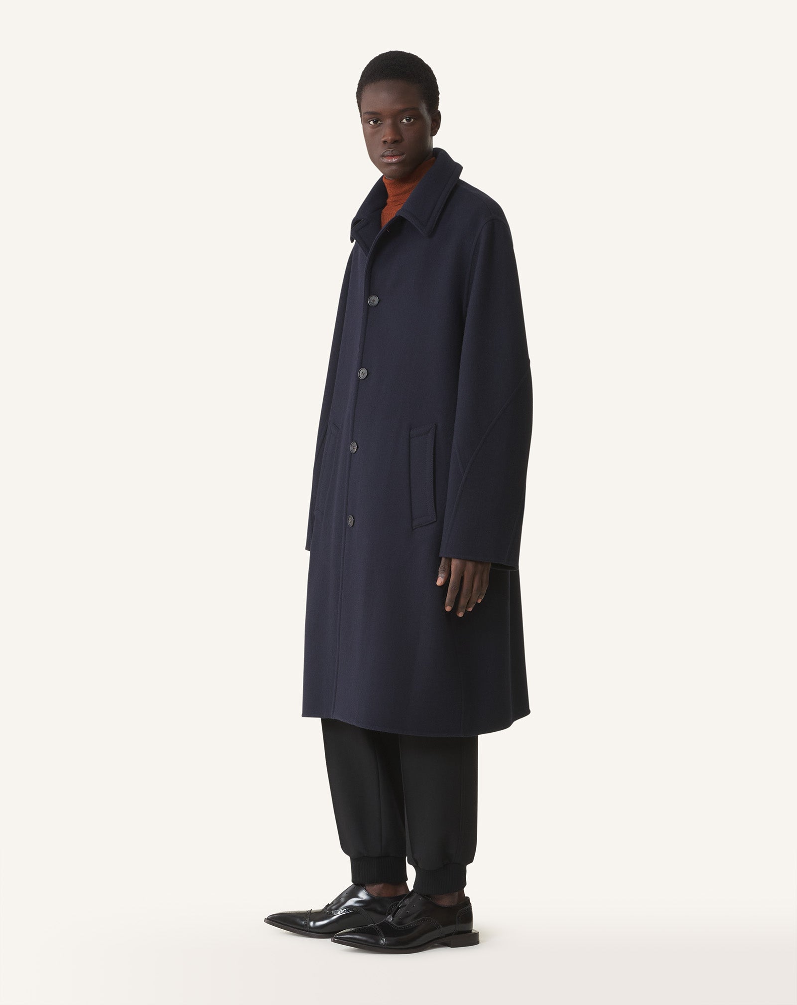 DOUBLE-FACED CAR COAT