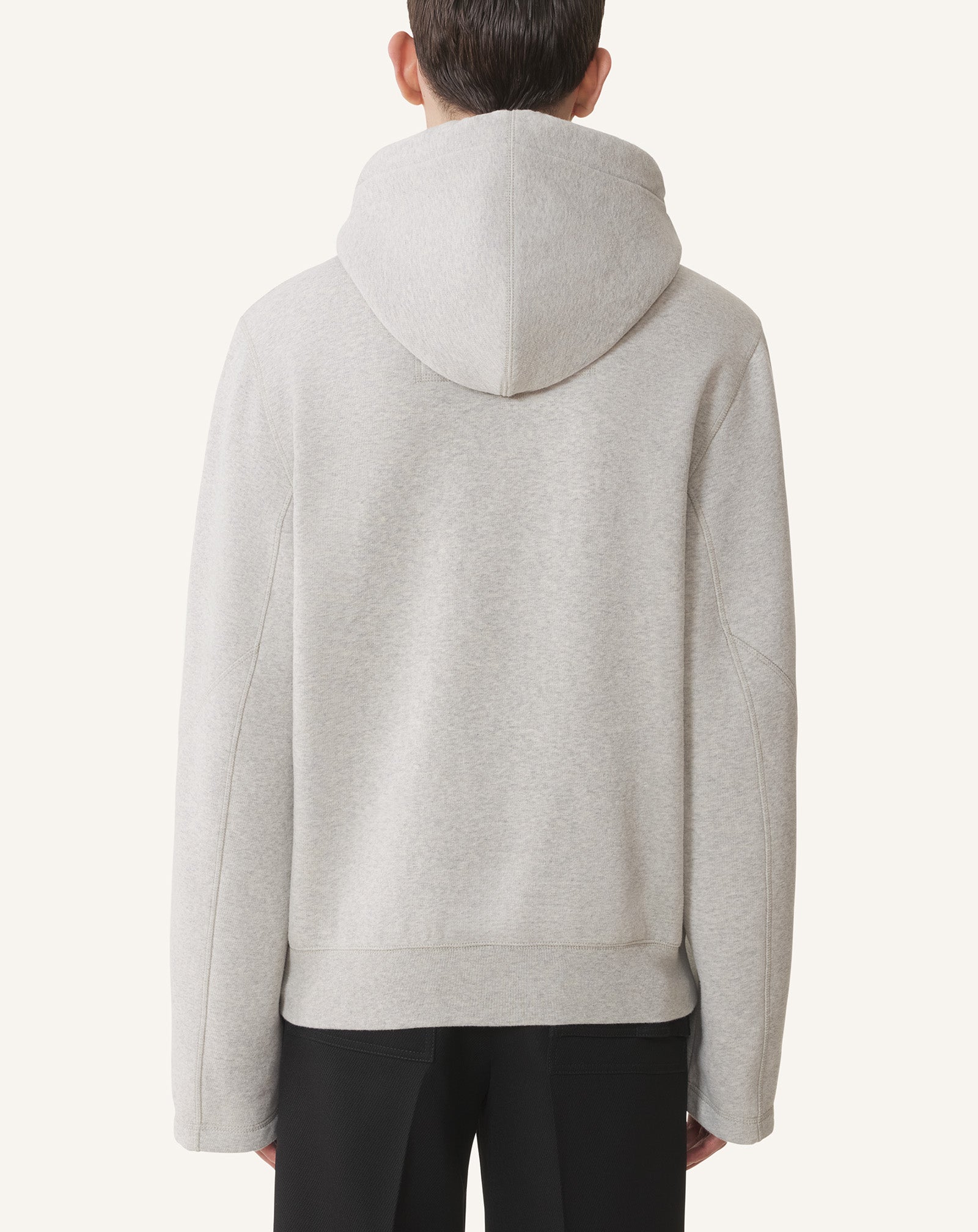 COTTON AND CASHMERE HOODIE