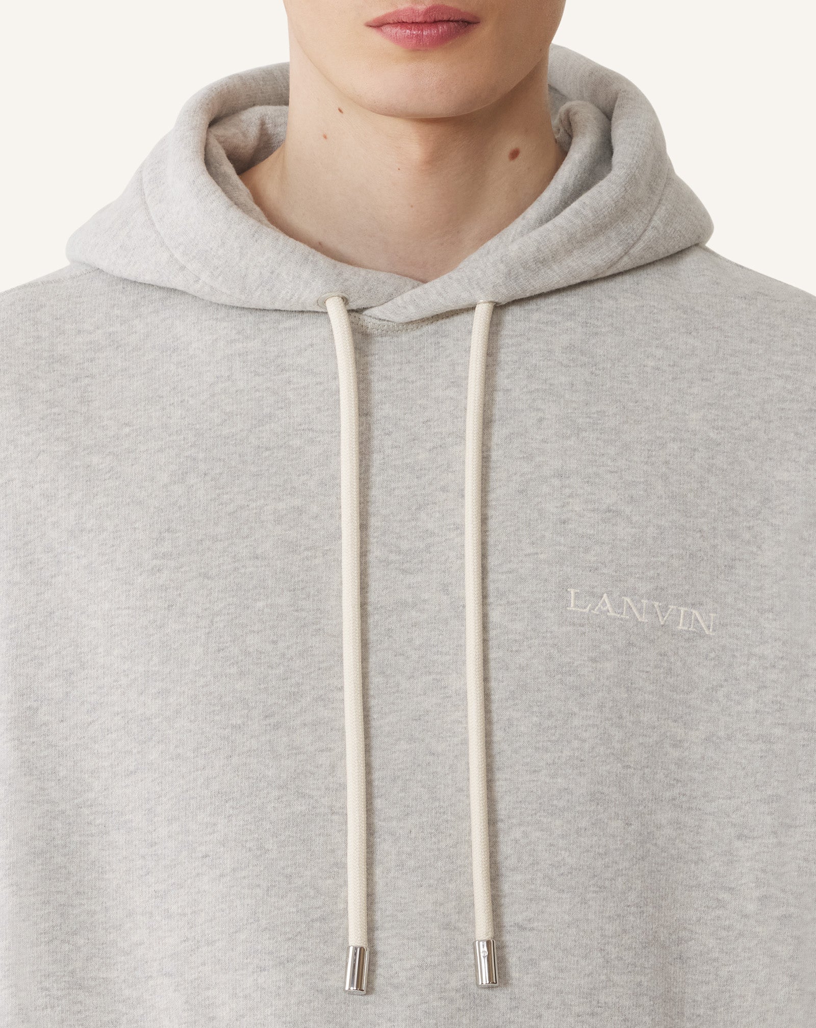COTTON AND CASHMERE HOODIE