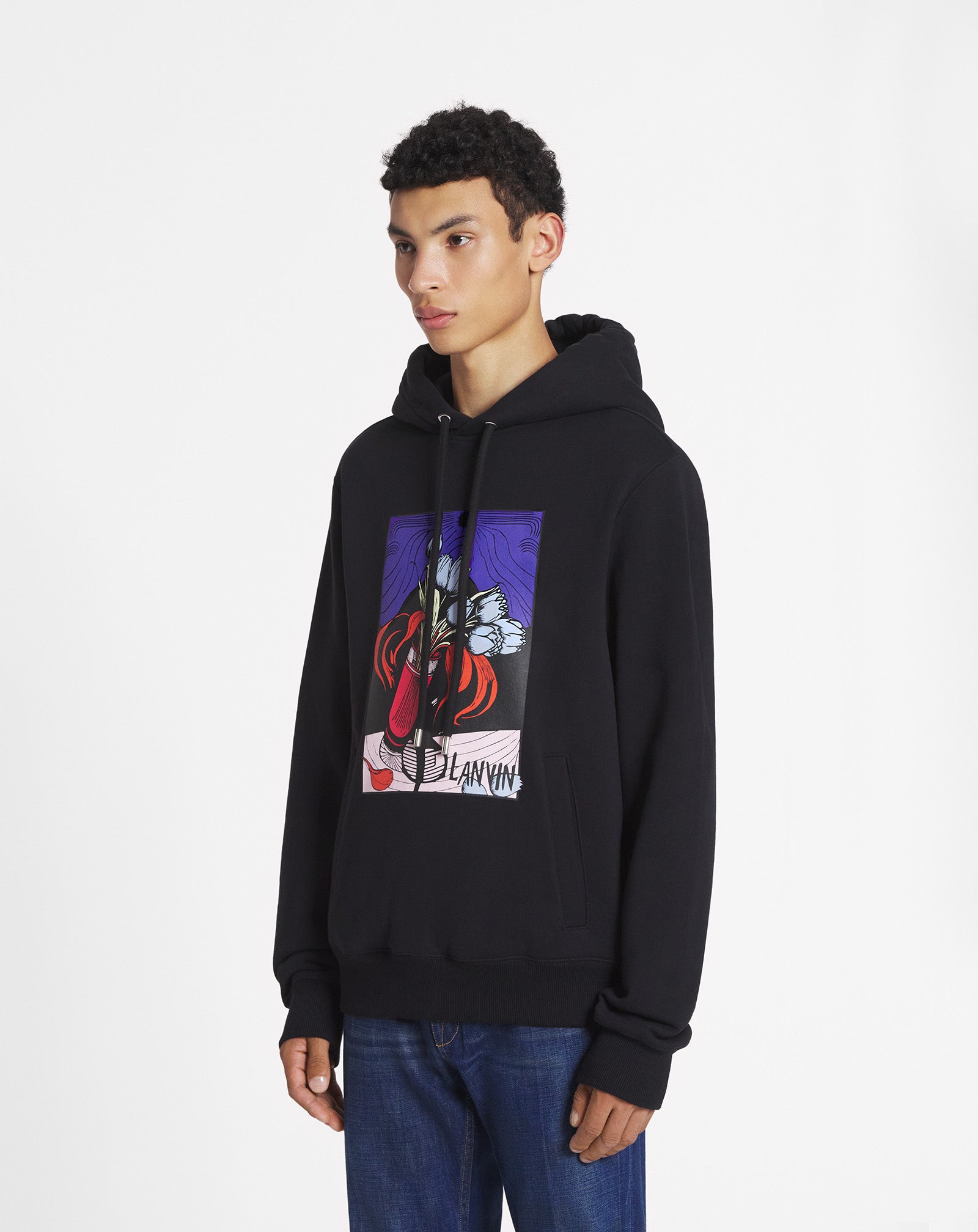 PRINTED HOODIE