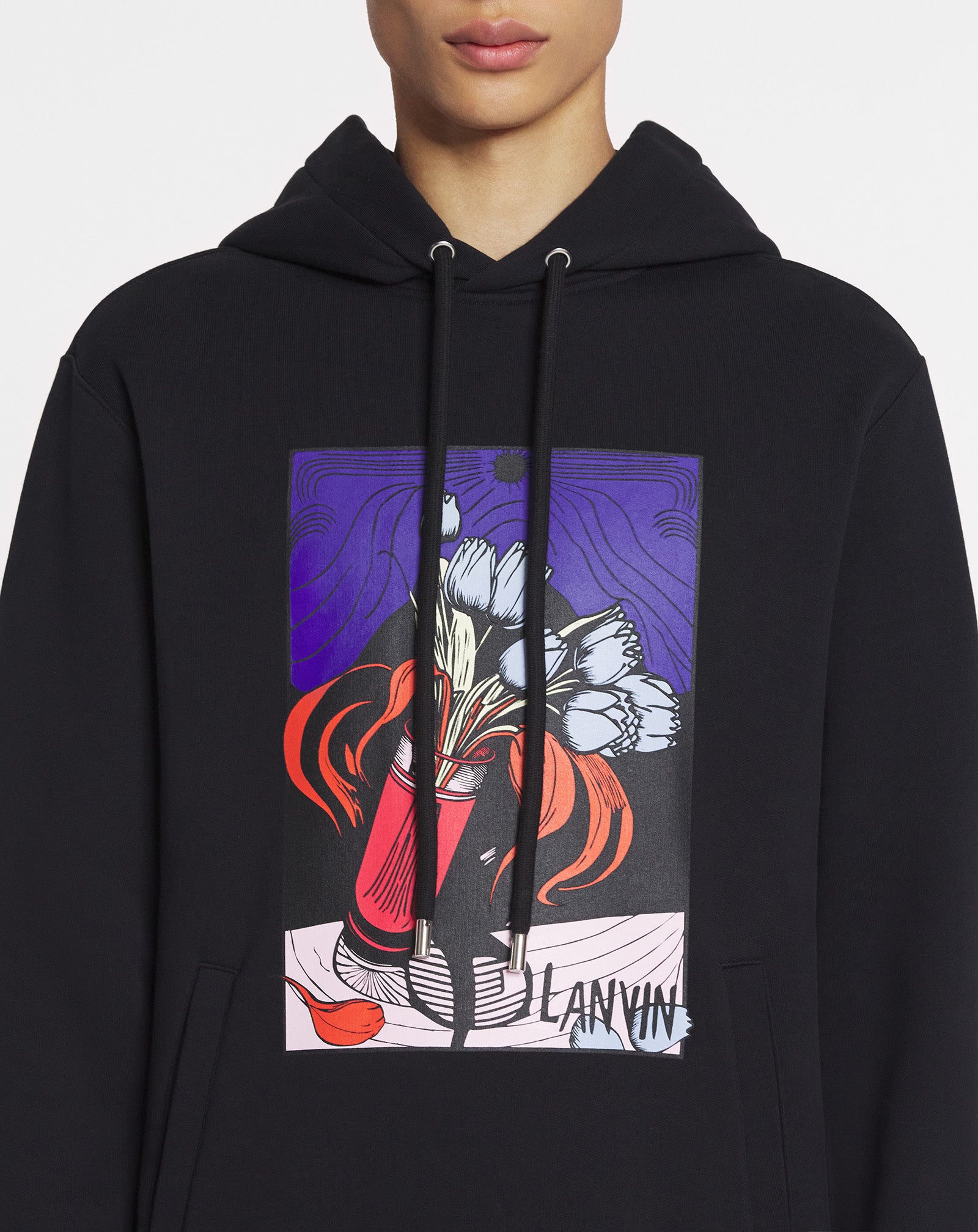 PRINTED HOODIE
