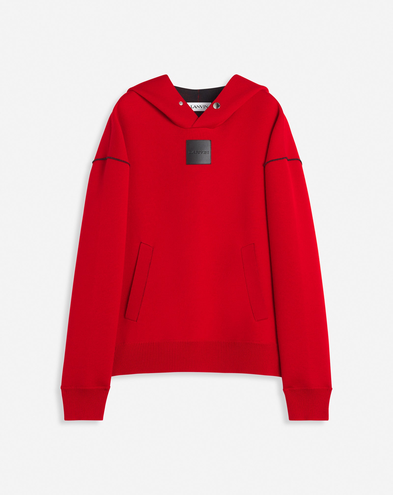 BAGGY WOOL HOODIE