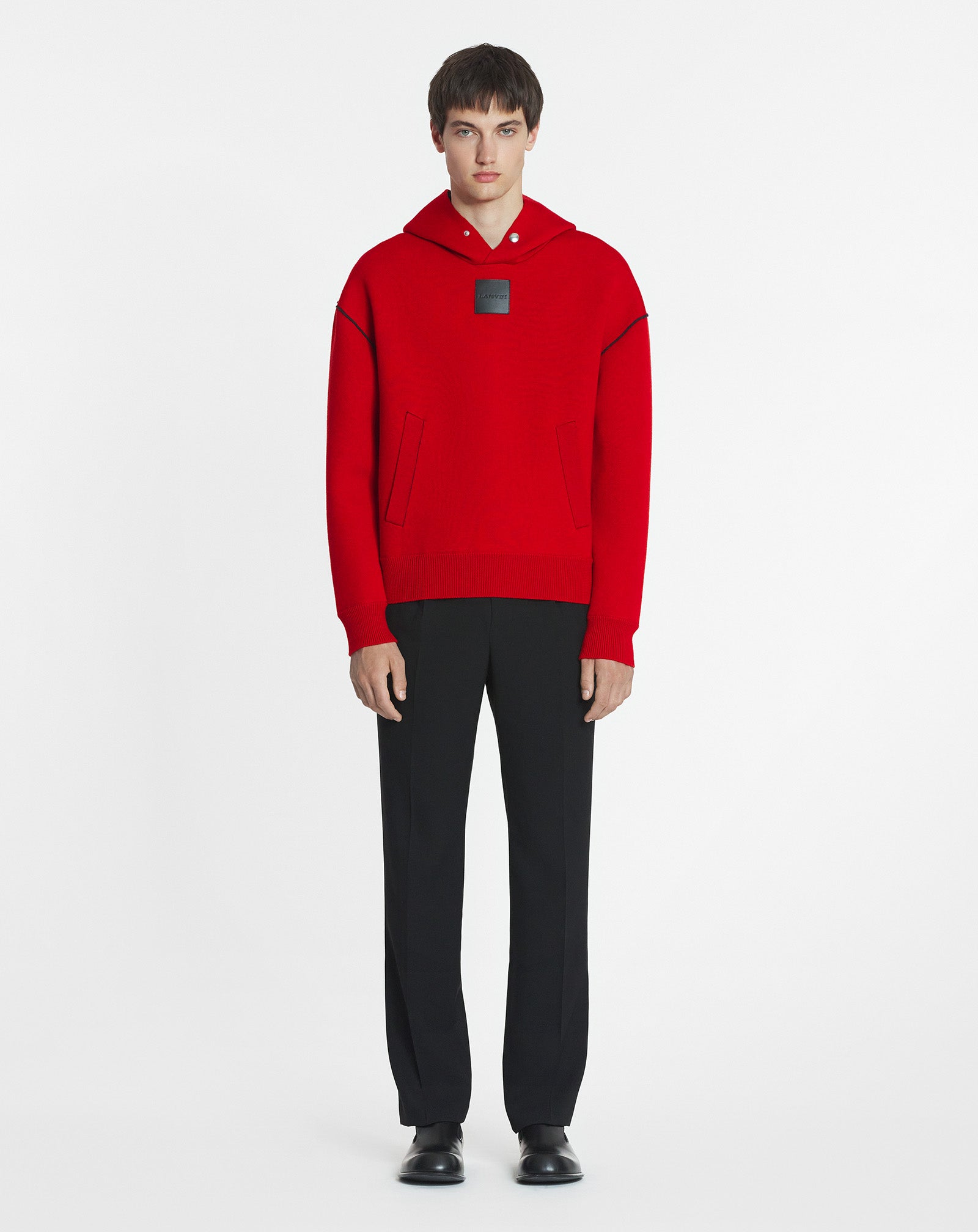 BAGGY WOOL HOODIE