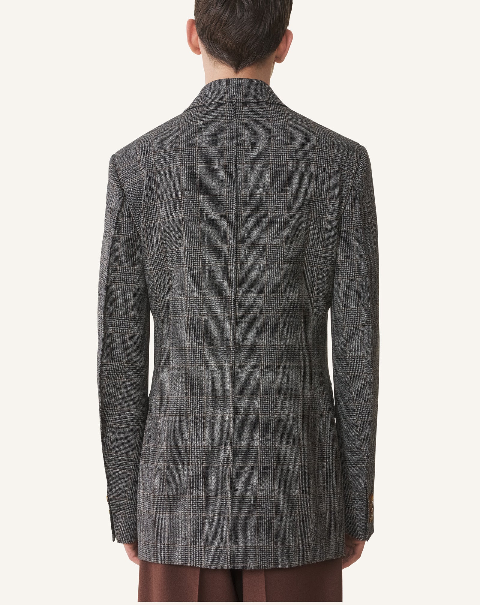 FITTED DOUBLE-BREASTED JACKET