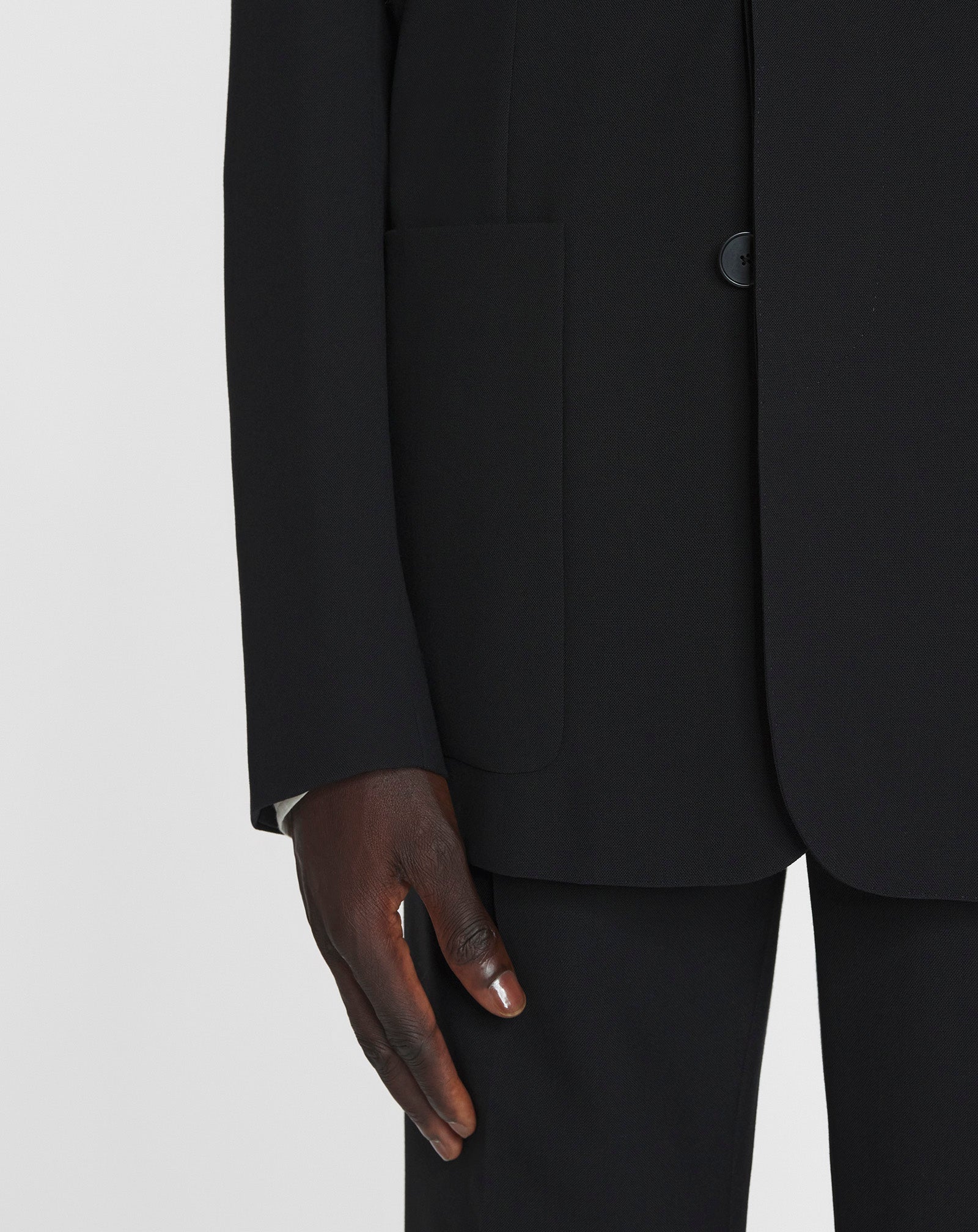 LOOSE-FITTING WOOL JACKET