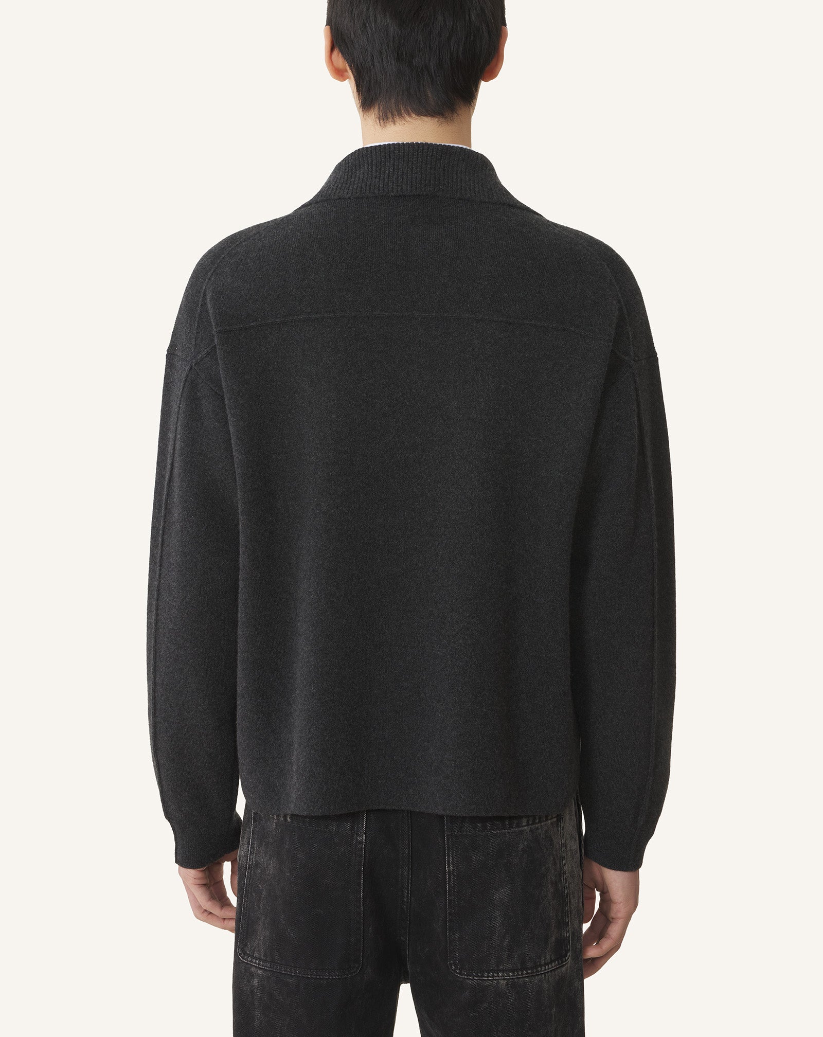CASHMERE POLO SHIRT