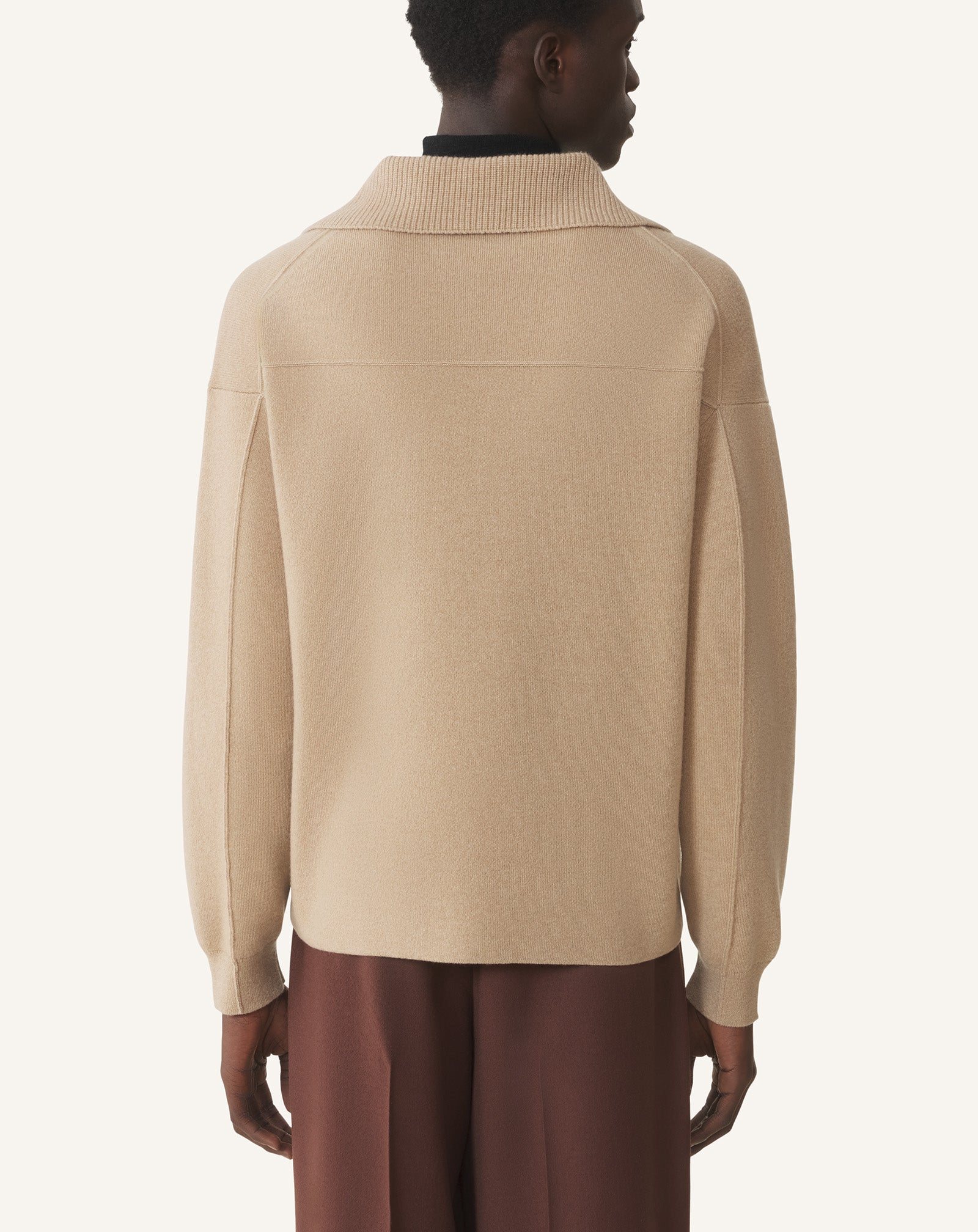 CASHMERE POLO SHIRT