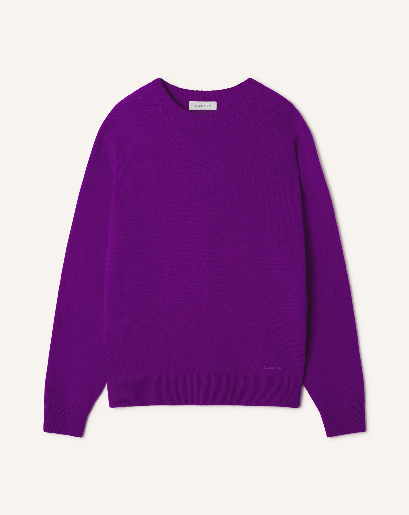 STRAIGHT-CUT SWEATER IN CASHMERE