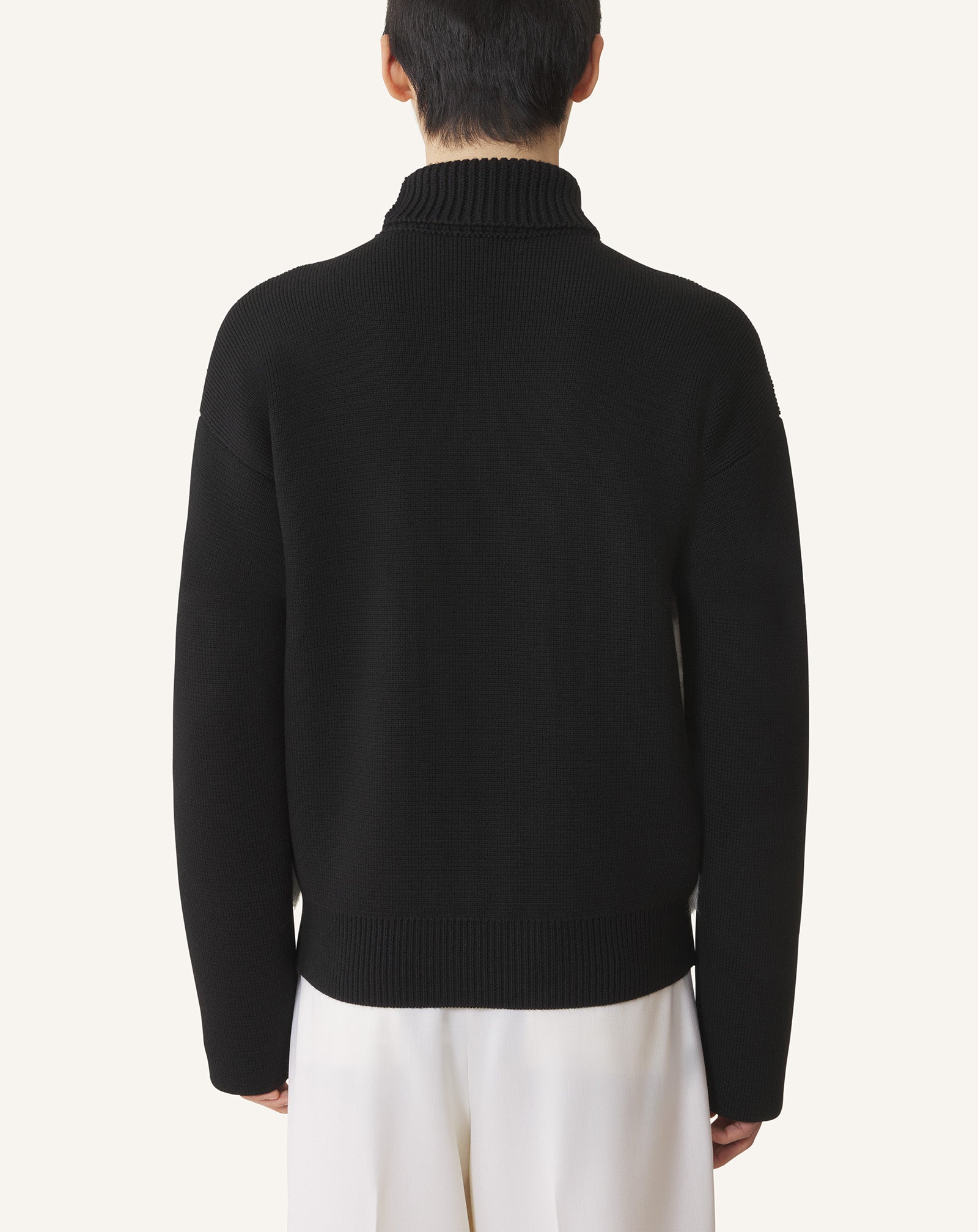 FUR-EFFECT SWEATER