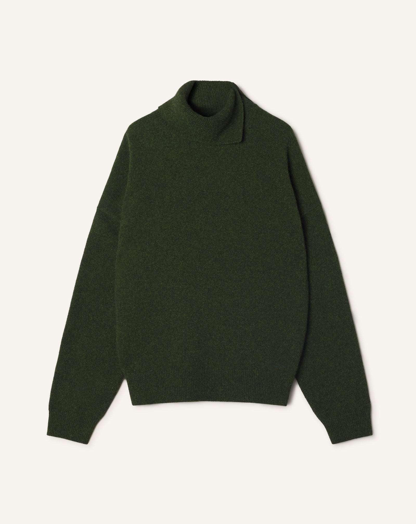 BUTTON-NECK SWEATER IN CASHMERE