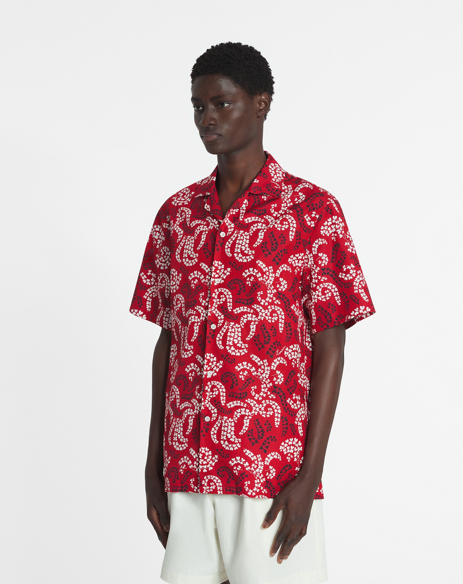 PRINTED COTTON SHIRT