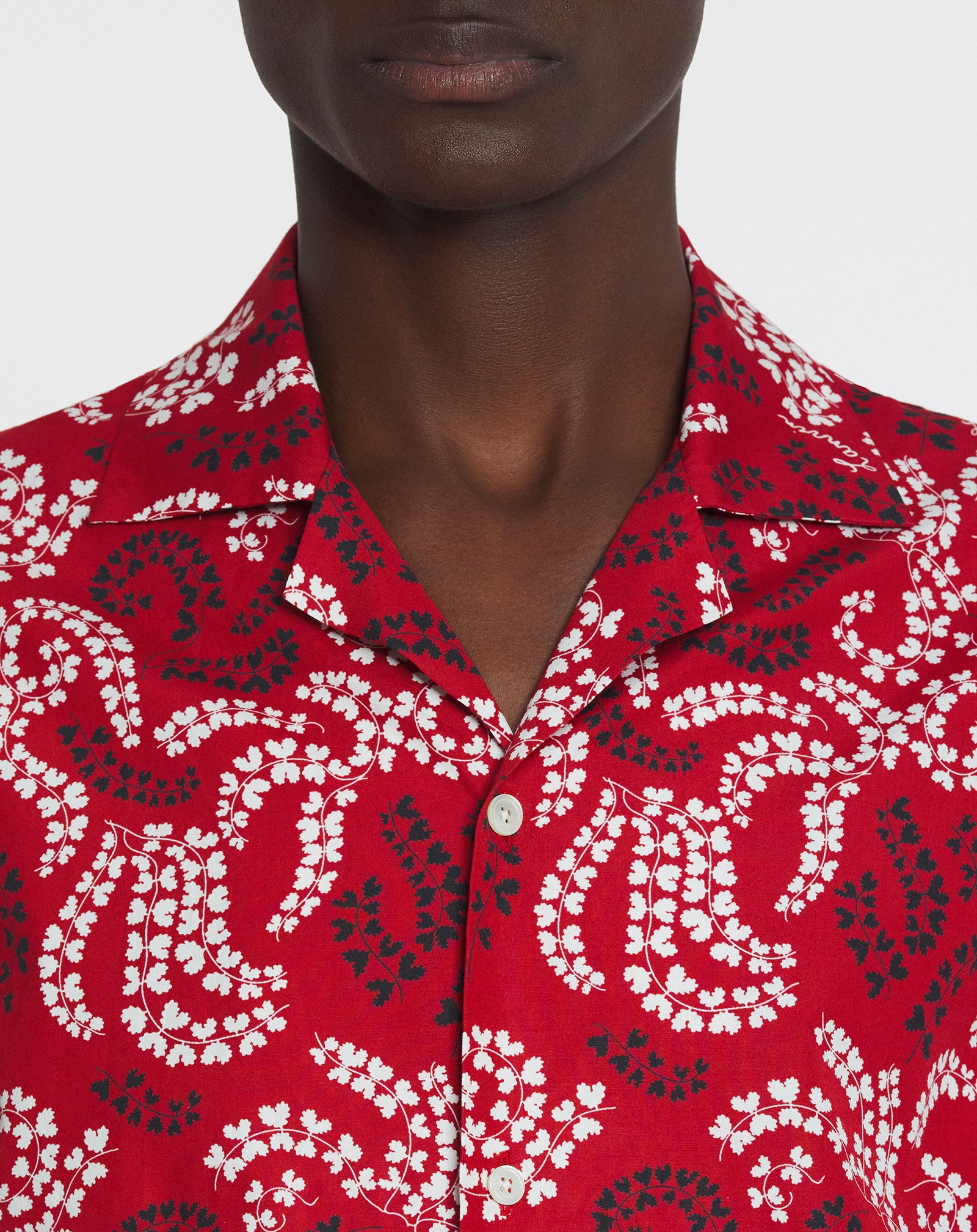 PRINTED COTTON SHIRT