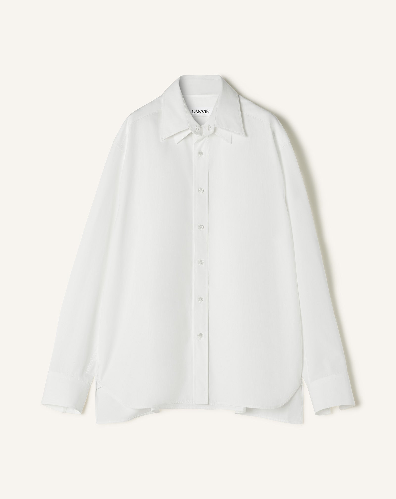OVERSIZED COTTON POPLIN SHIRT