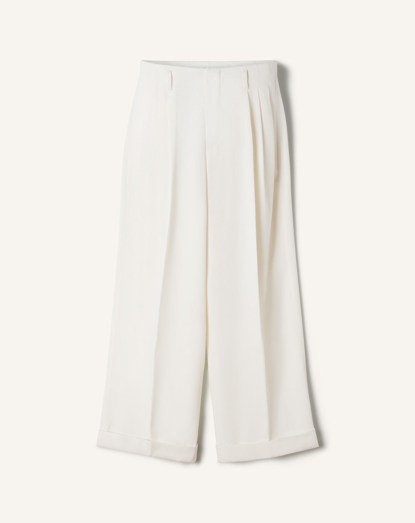 TRIPLE PLEATED PANTS