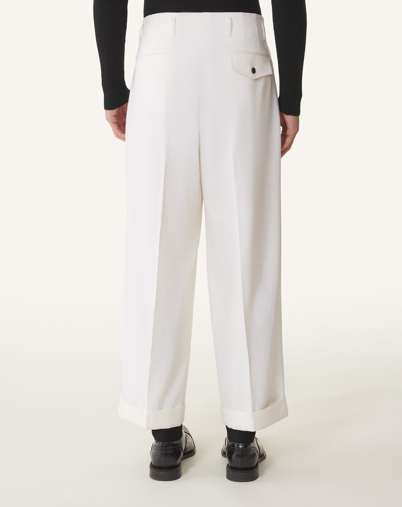 TRIPLE PLEATED PANTS