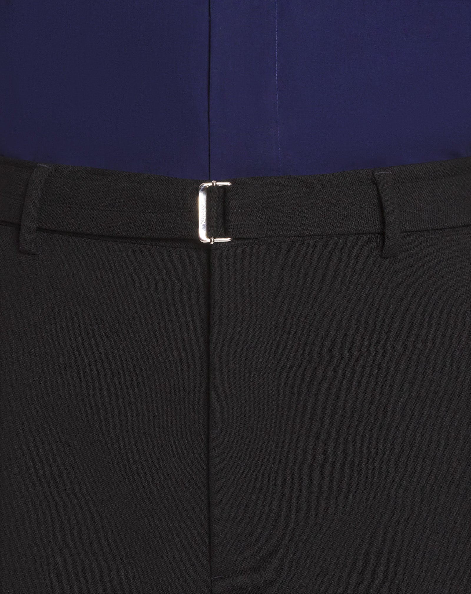 WIDE-LEG PANTS WITH CUFFS