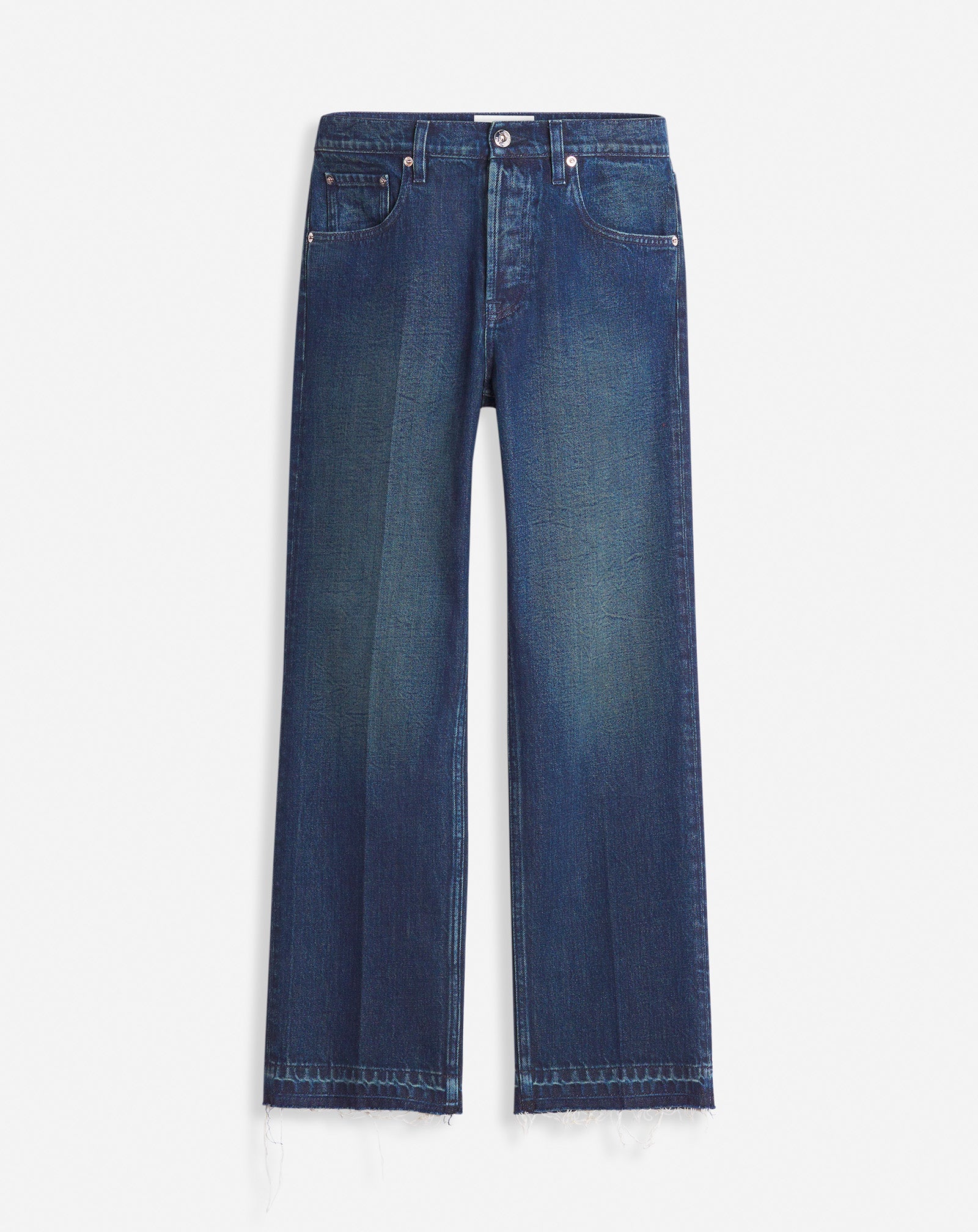 STRAIGHT 5-POCKET DENIM PANTS