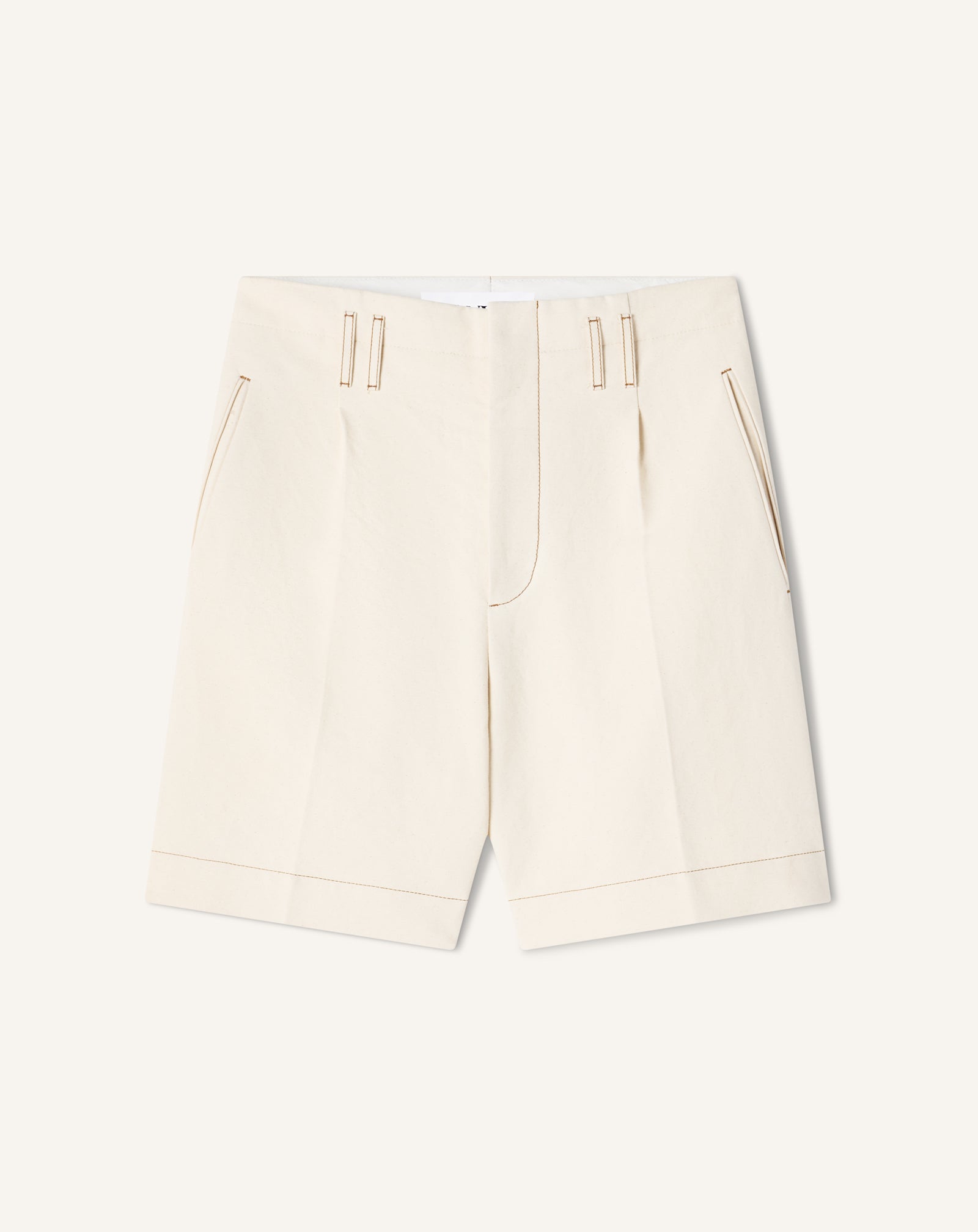Short En Denim White | Lanvin