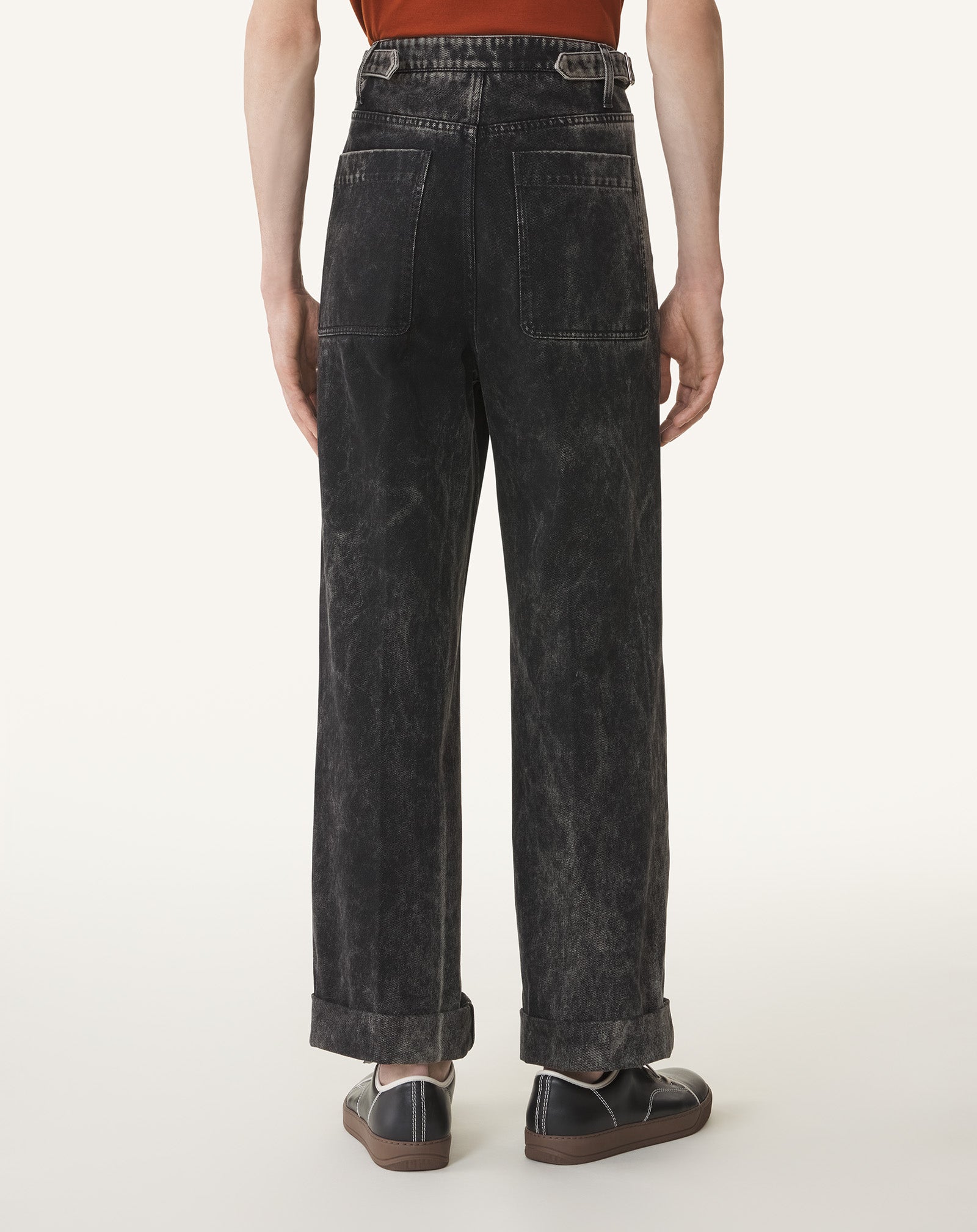DENIM CHINO PANTS